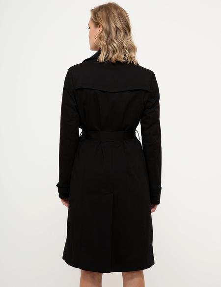 Siyah Kaşe Kaban - 50215680003