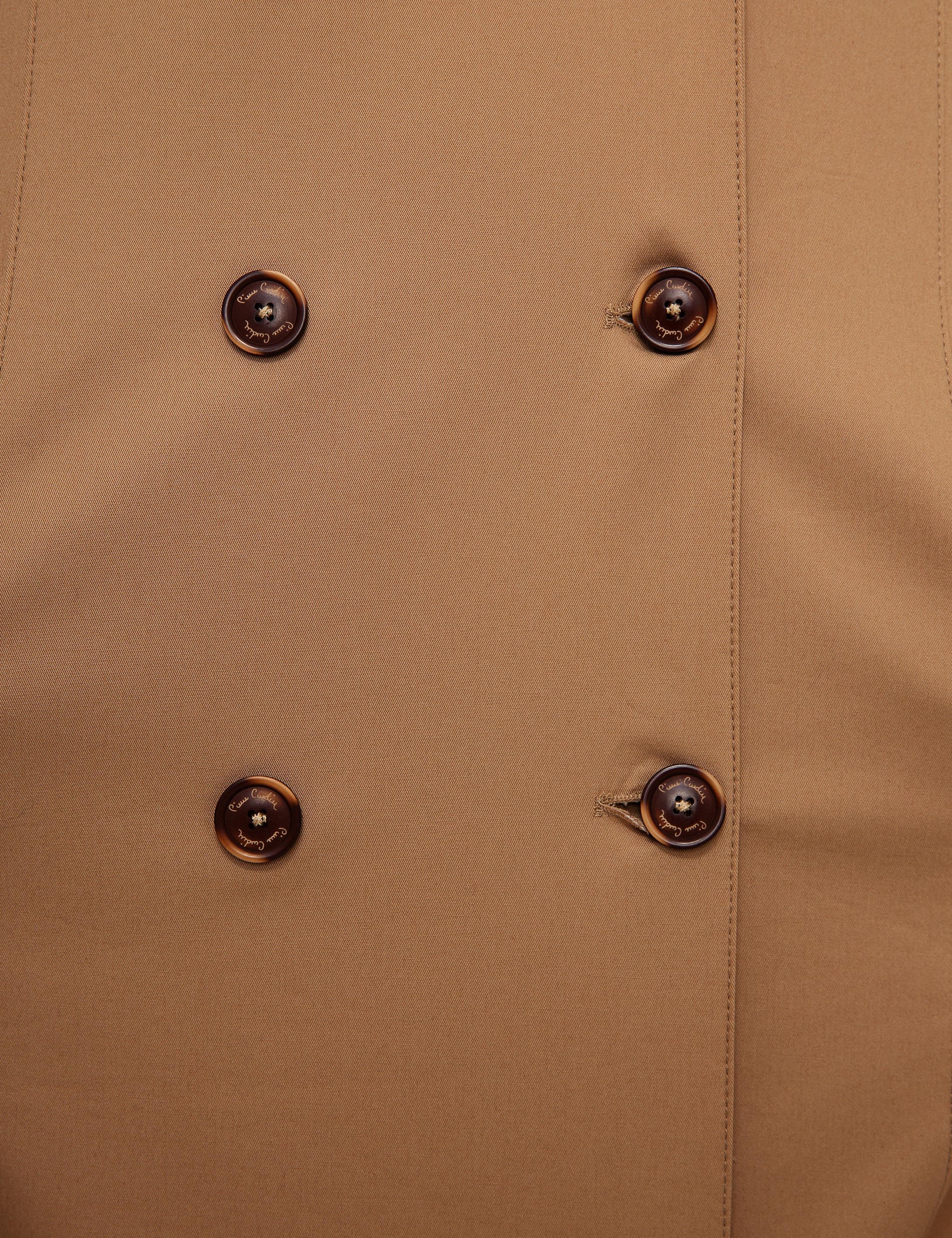 Camel Standart Fit Trençkot