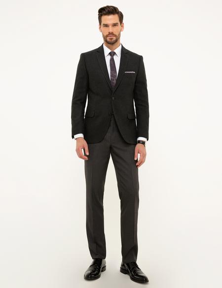 Siyah Ekstra Slim Fit Ceket - 50215705005