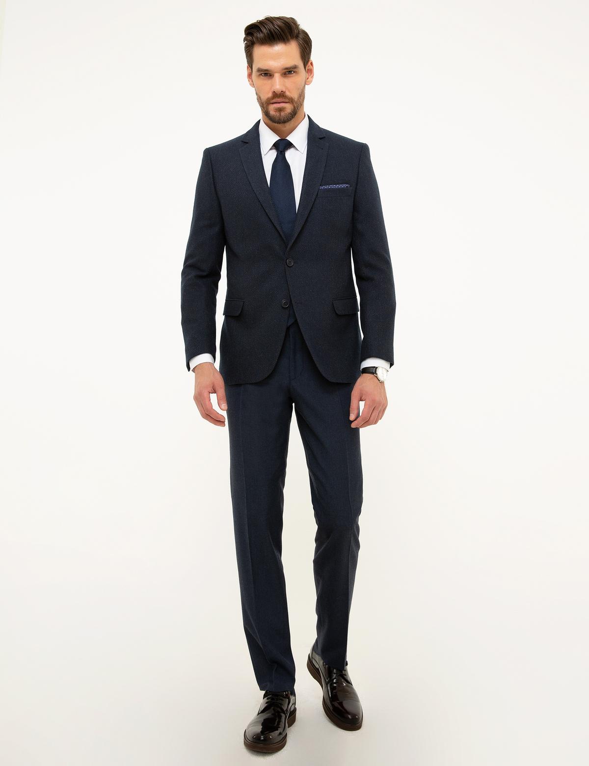 Lacivert Ex. Slim Fit Ceket - 50215705038