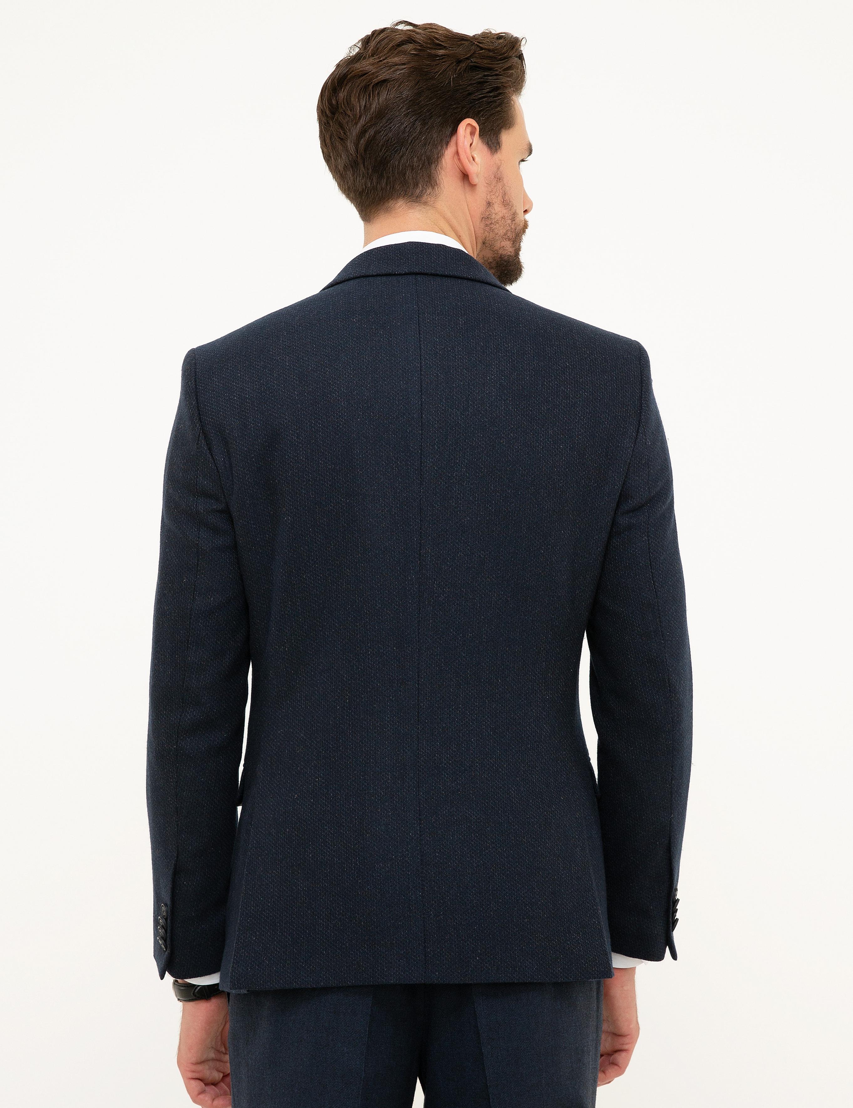 Lacivert Ex. Slim Fit Ceket