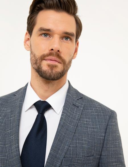 Koyu Mavi Slim Fit Ceket - 50215706008