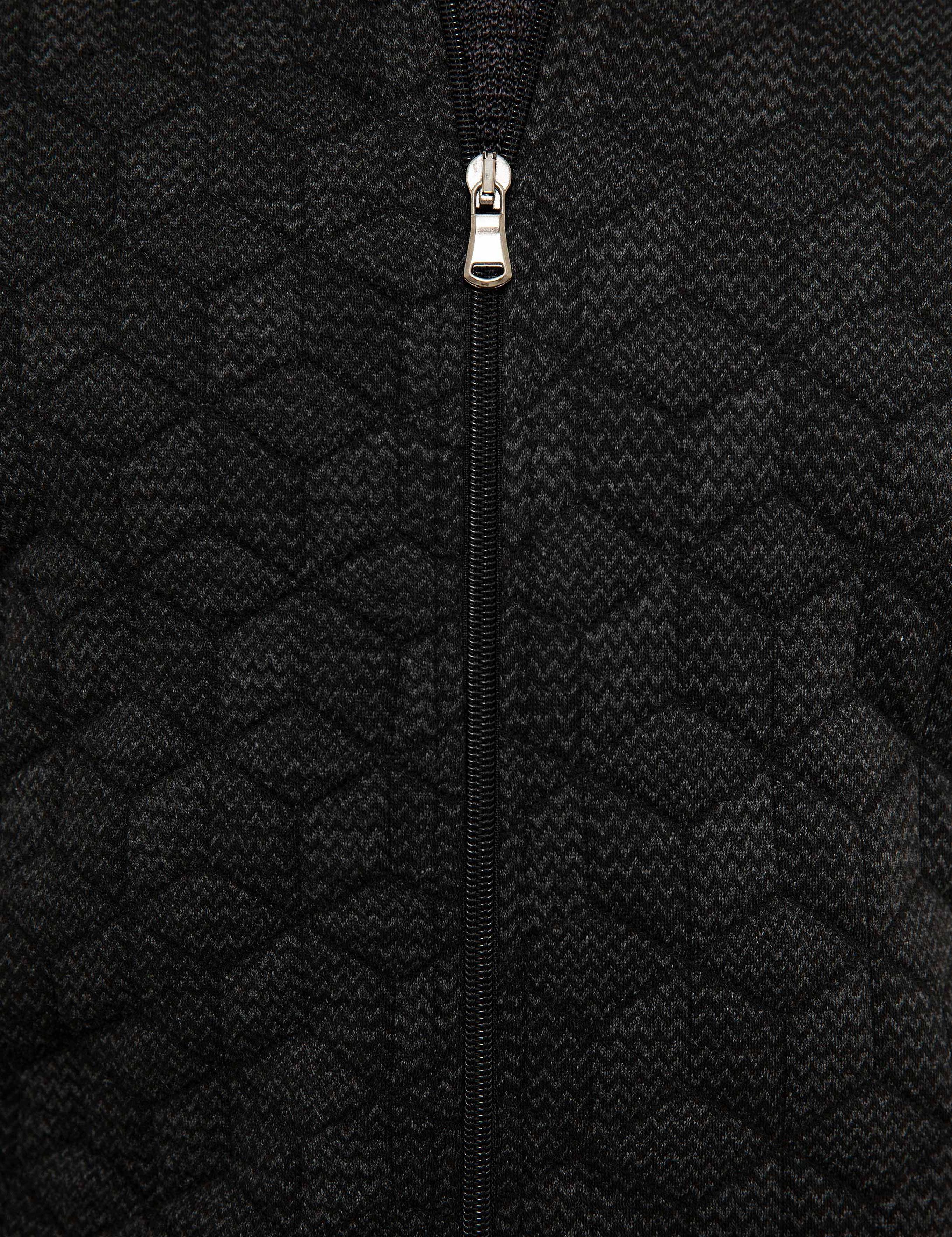 Siyah Slim Fit Sweatshirt