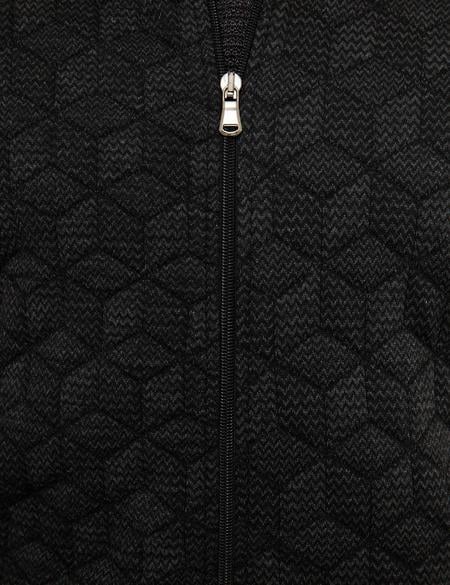 Siyah Slim Fit Sweatshirt - 50215822011