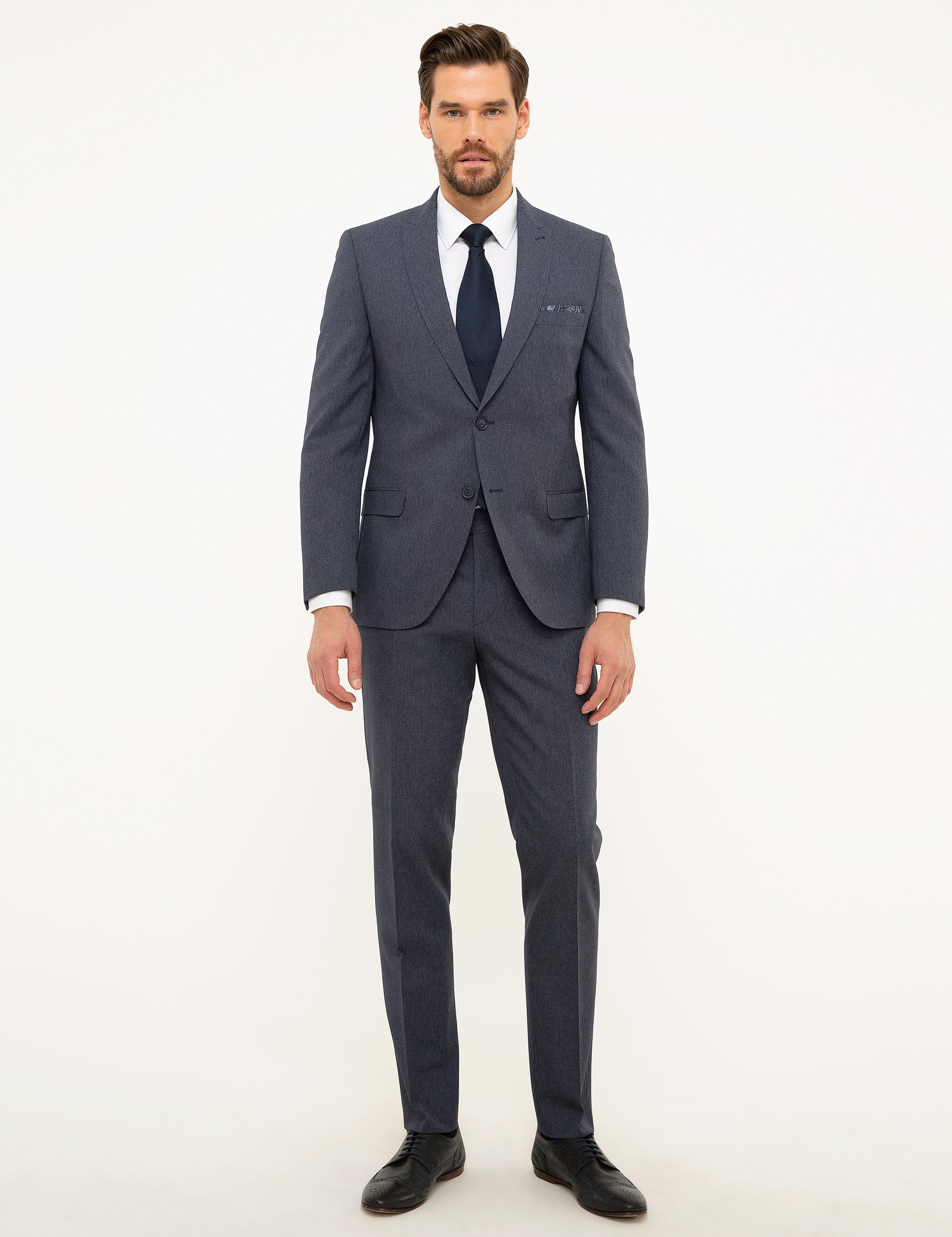 Açık Lacivert Ekstra Slim Takım Elbise