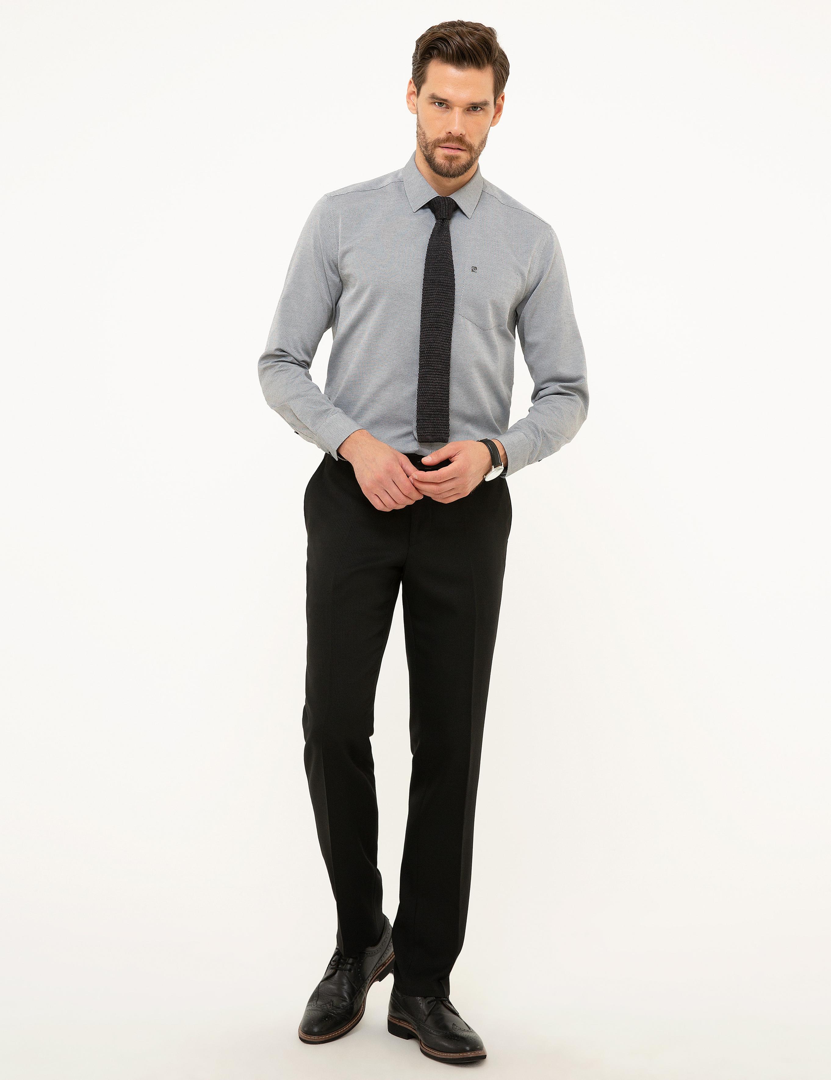 Gri Regular Fit Gömlek