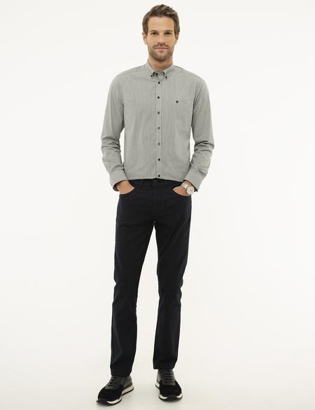 Slim Siyah Gömlek - 50217060009