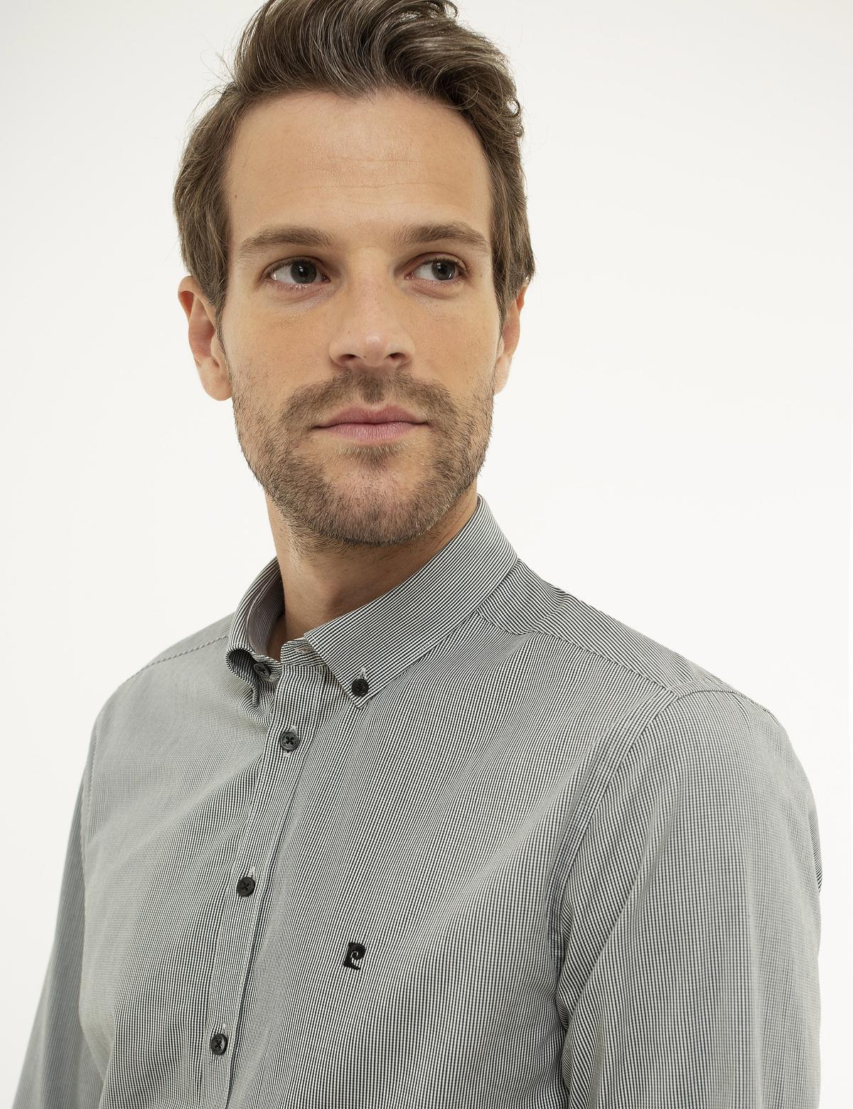 Slim Siyah Gömlek - 50217060009