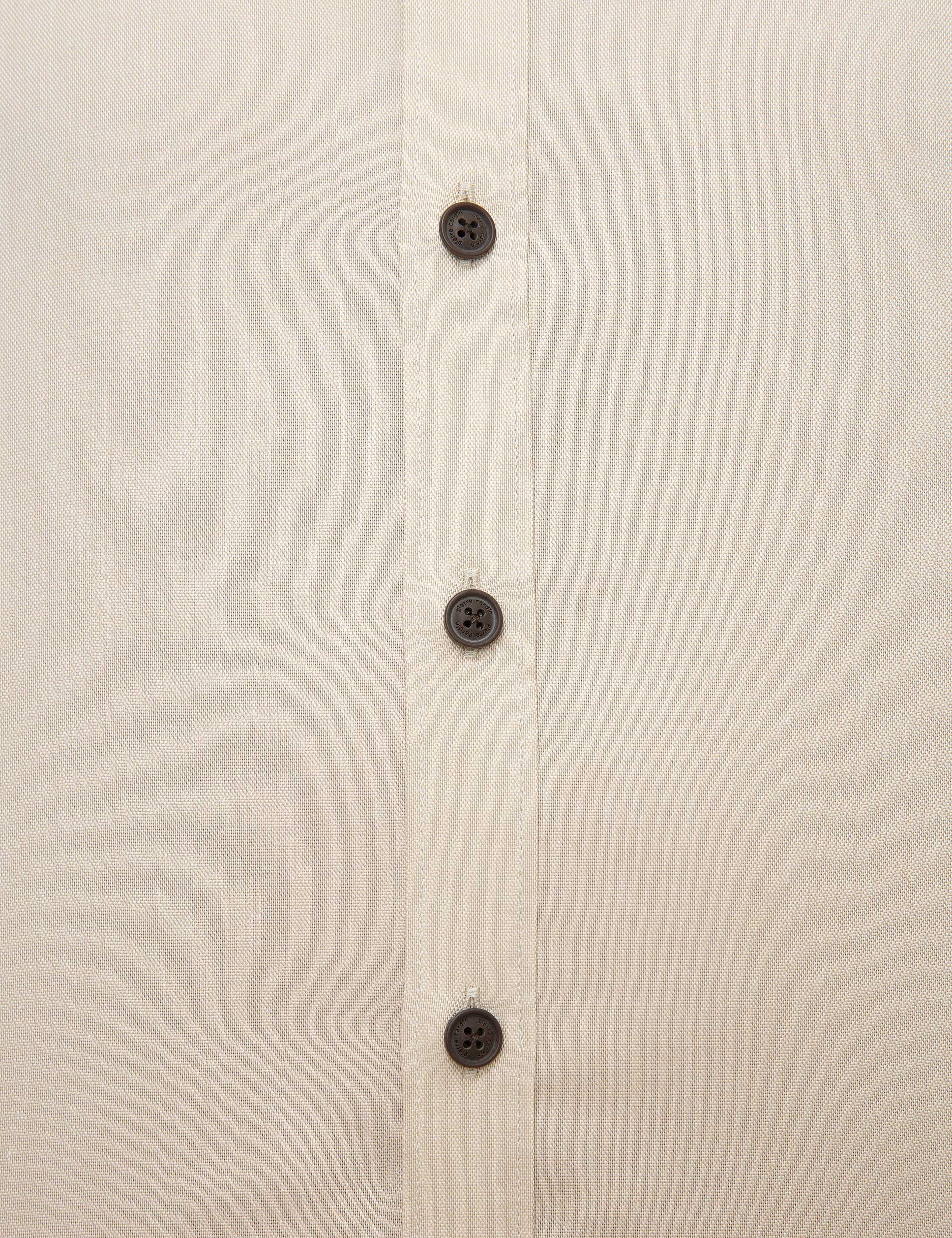 Bej Slim Fit Gömlek - Image 6