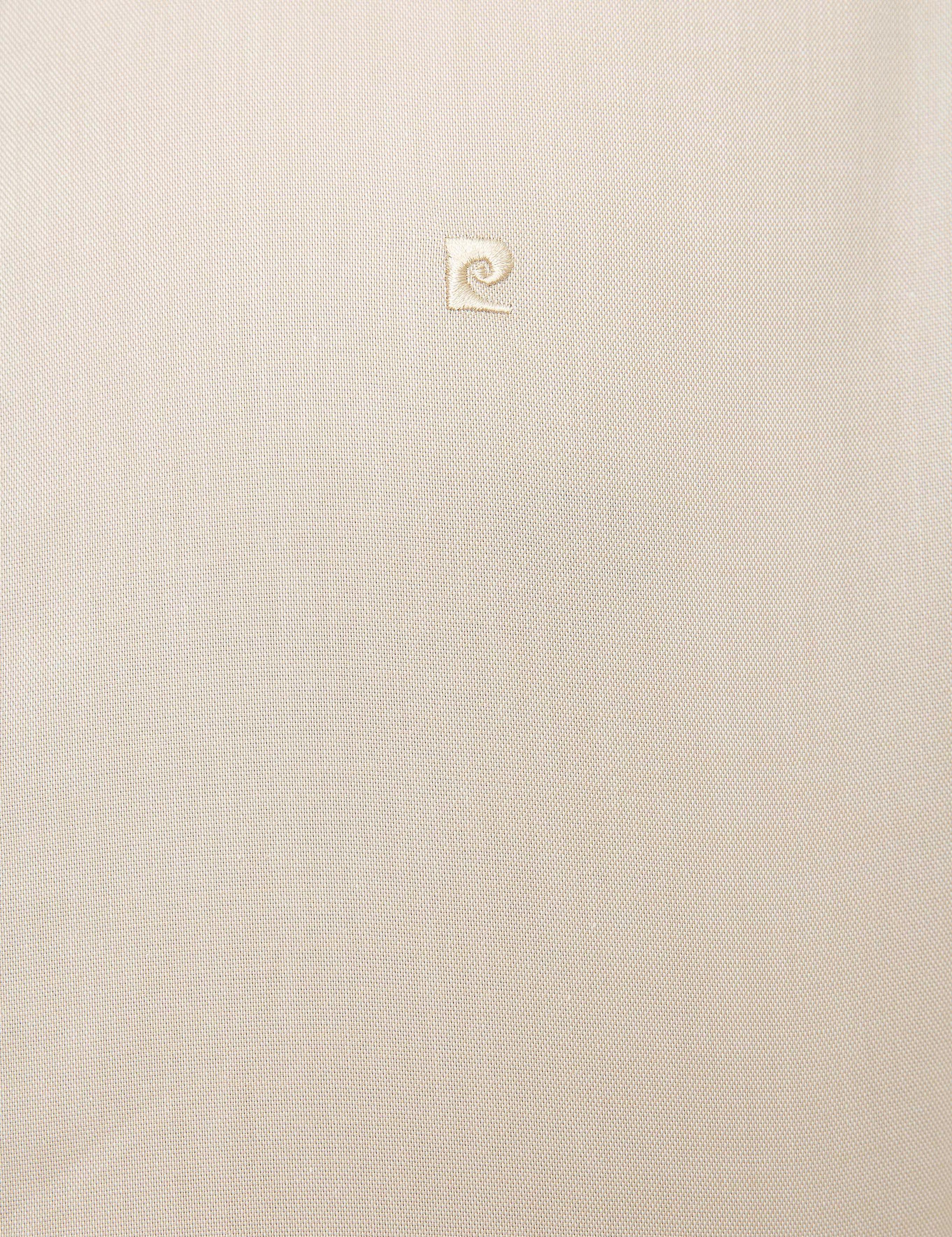 Bej Slim Fit Gömlek