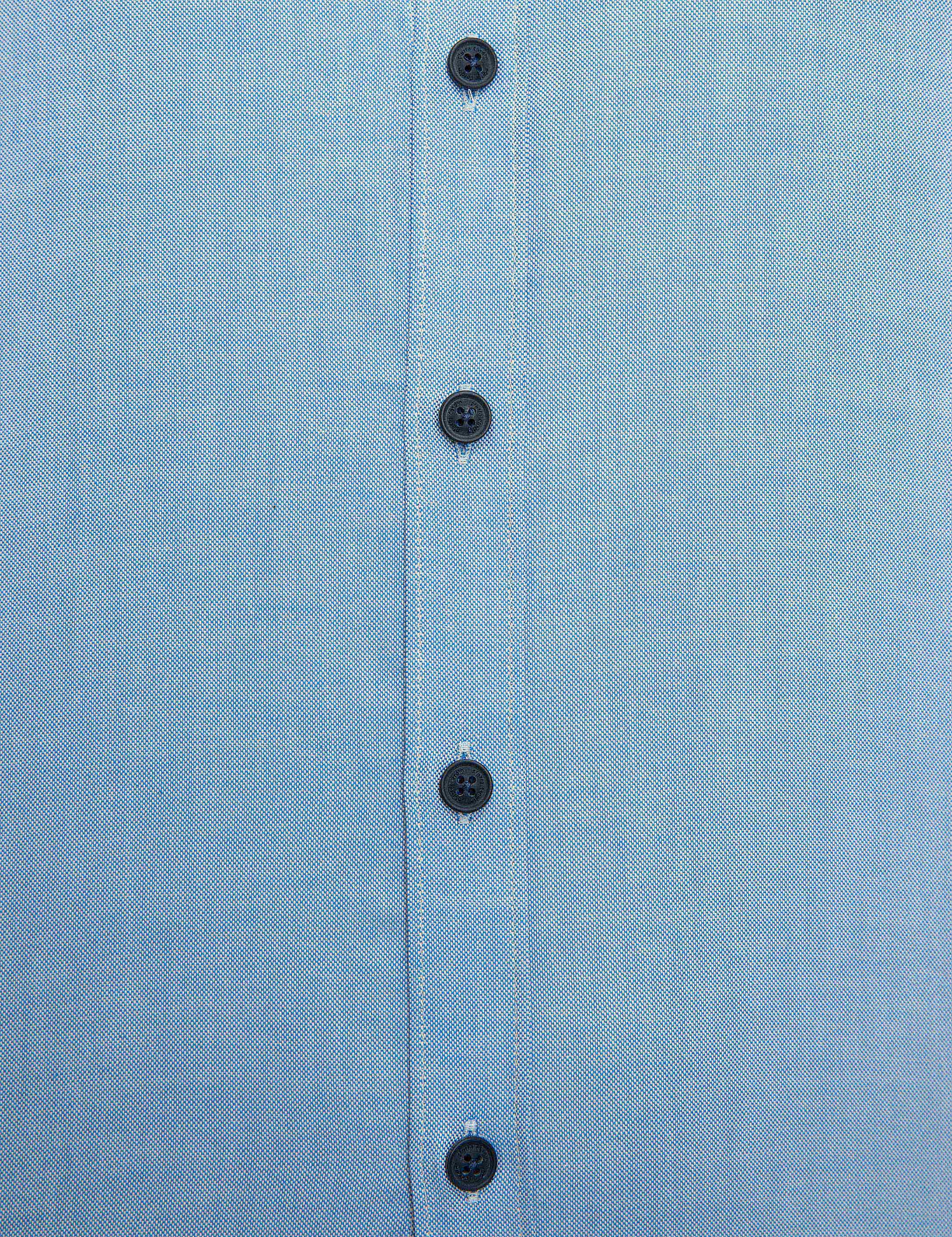 Mavi Slim Fit Gömlek - Image 6