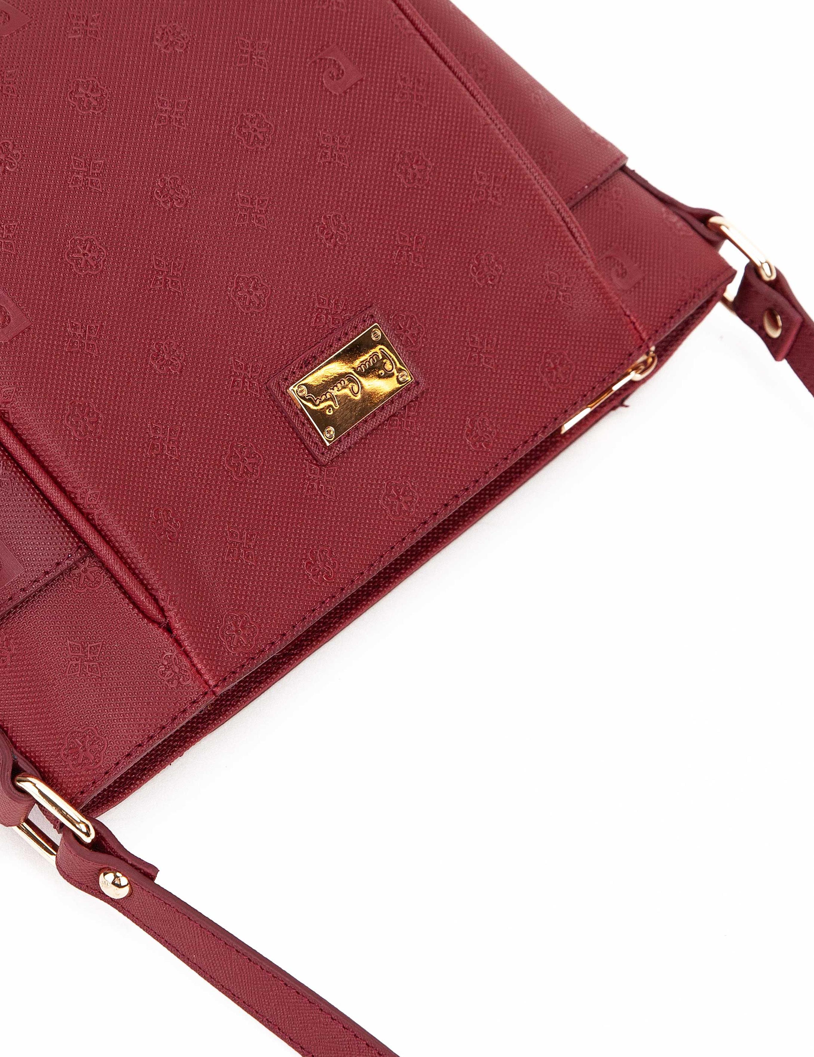 Bordo Omuz Çantası