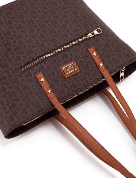 Kahverengi Omuz Çantası - 50217868002