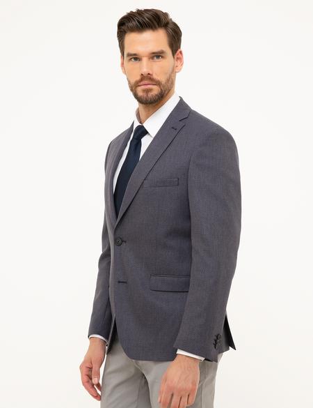 Gri Slim Fit Ceket - 50218701020
