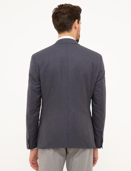 Gri Slim Fit Ceket - 50218701020