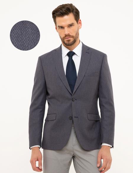 Gri Slim Fit Ceket - 50218701020