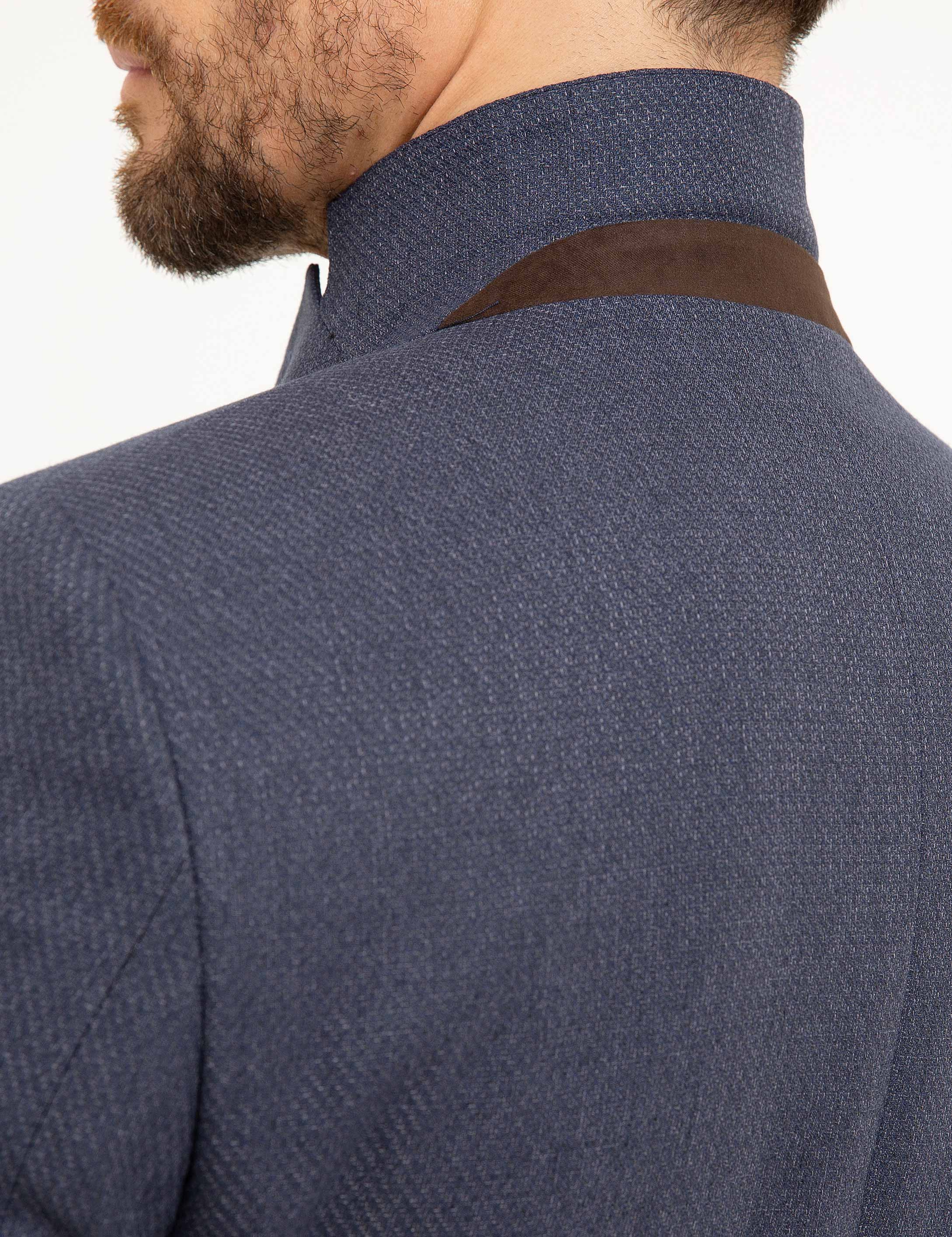 Lacivert Slim Fit Ceket - Image 6