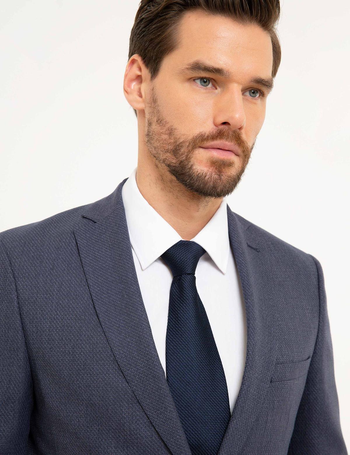 Lacivert Slim Fit Ceket - 50218701038