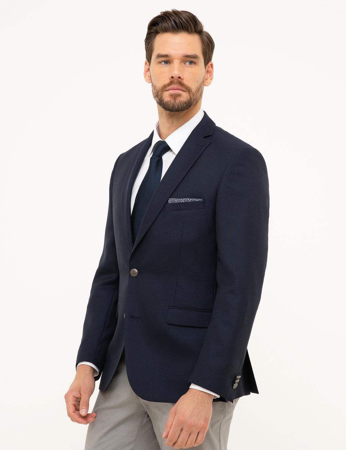 Lacivert Ceket - 50218704041