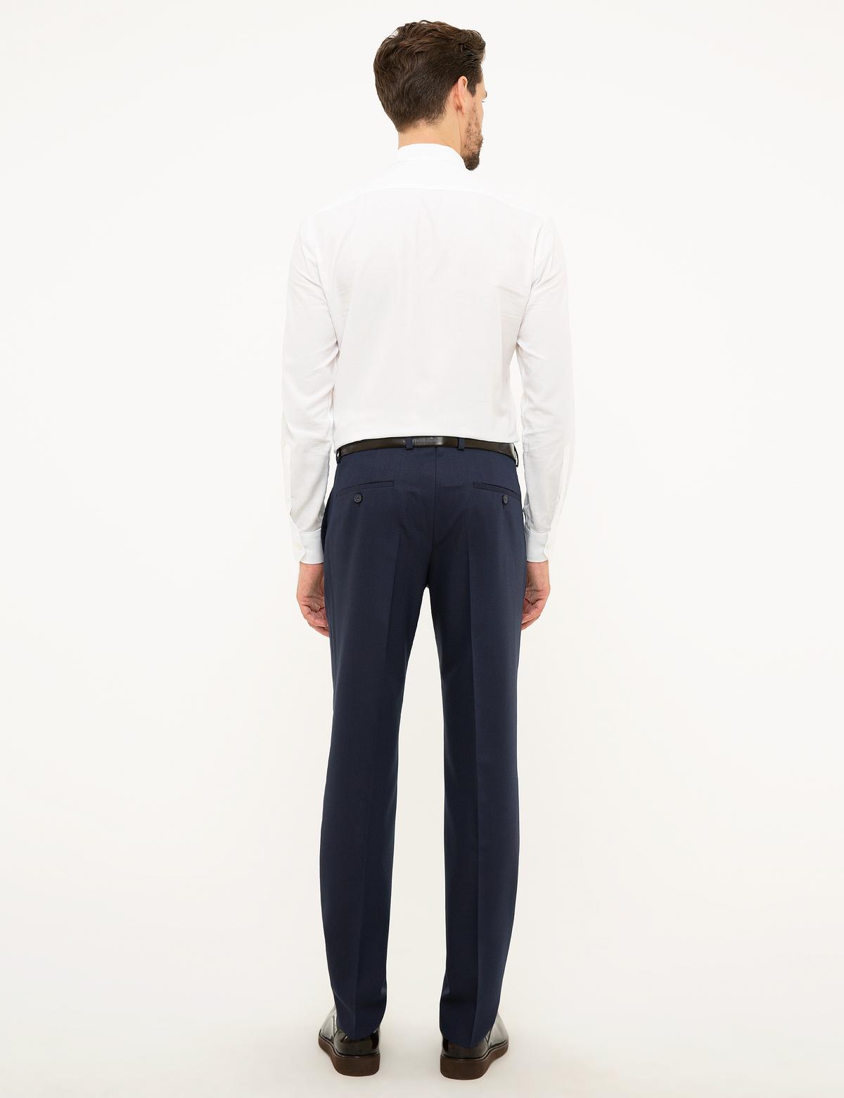 Lacivert Slim Fit Pantolon - 50218715047