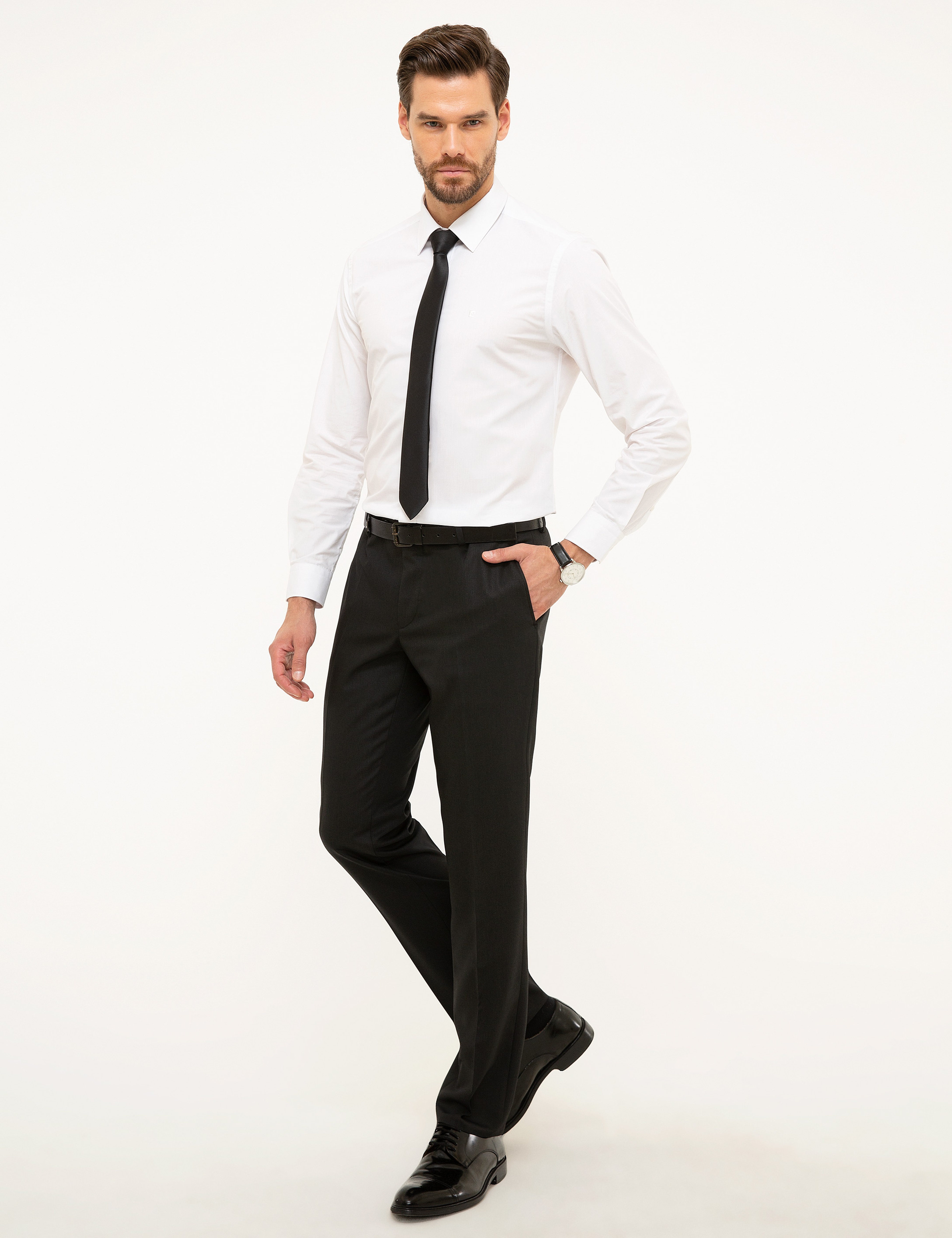 Siyah Slim Fit Pantolon