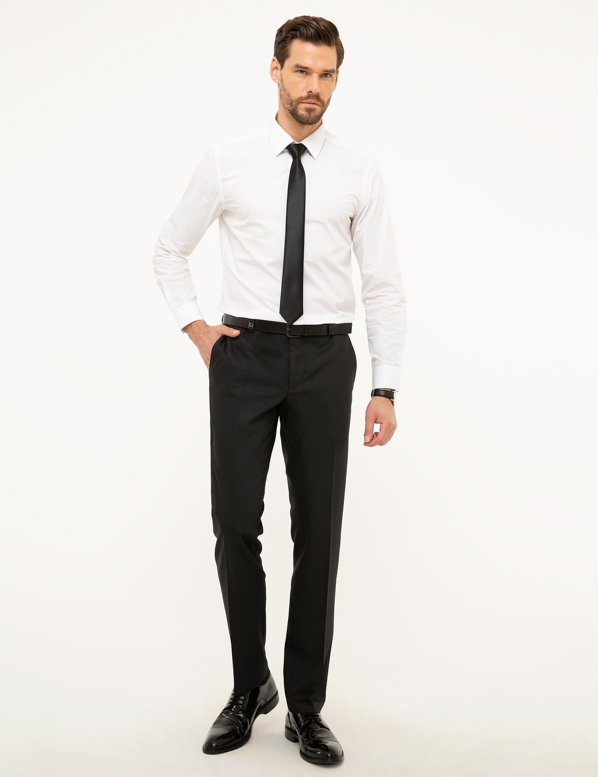 Siyah Slim Fit Pantolon