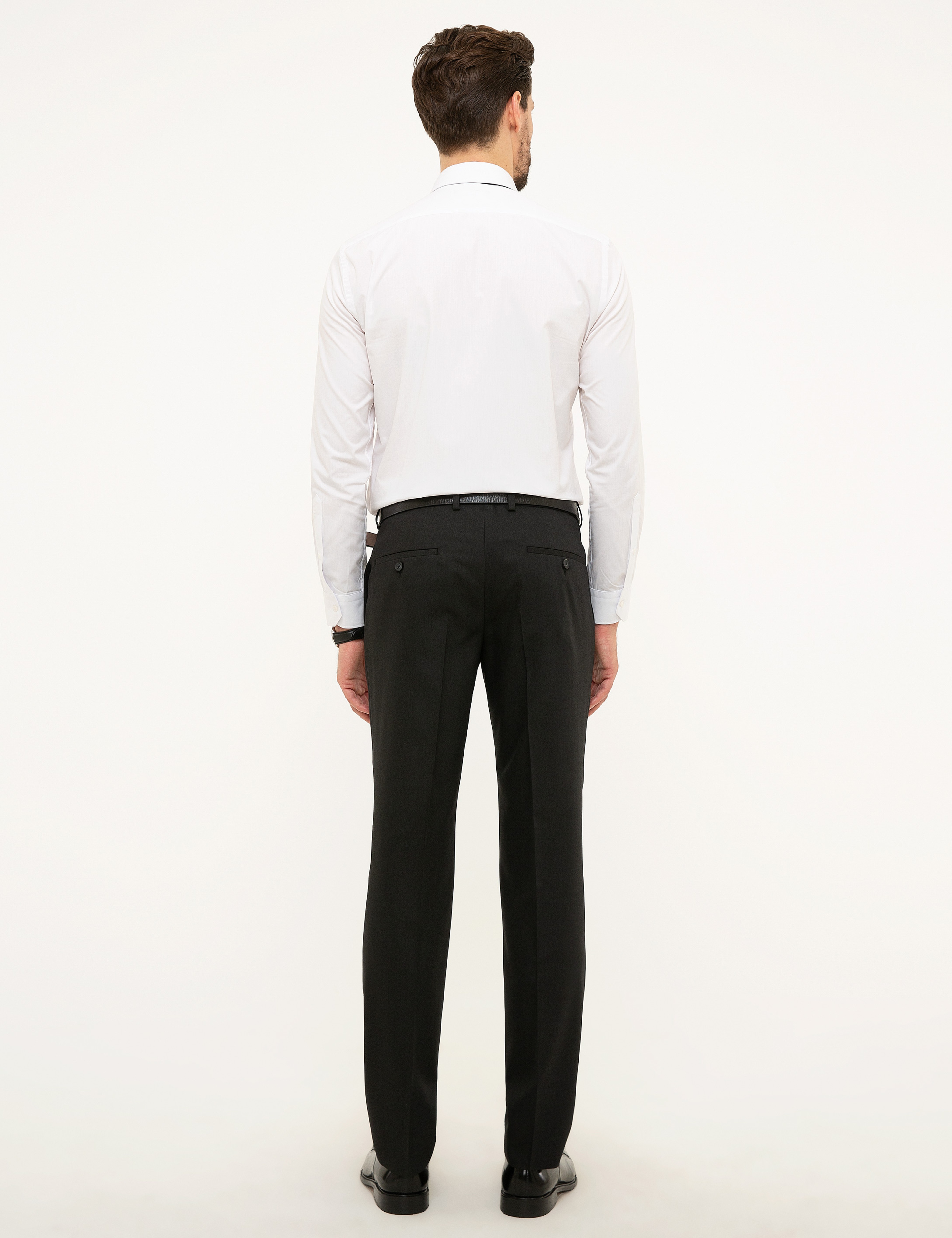 Siyah Slim Fit Pantolon - Image 3