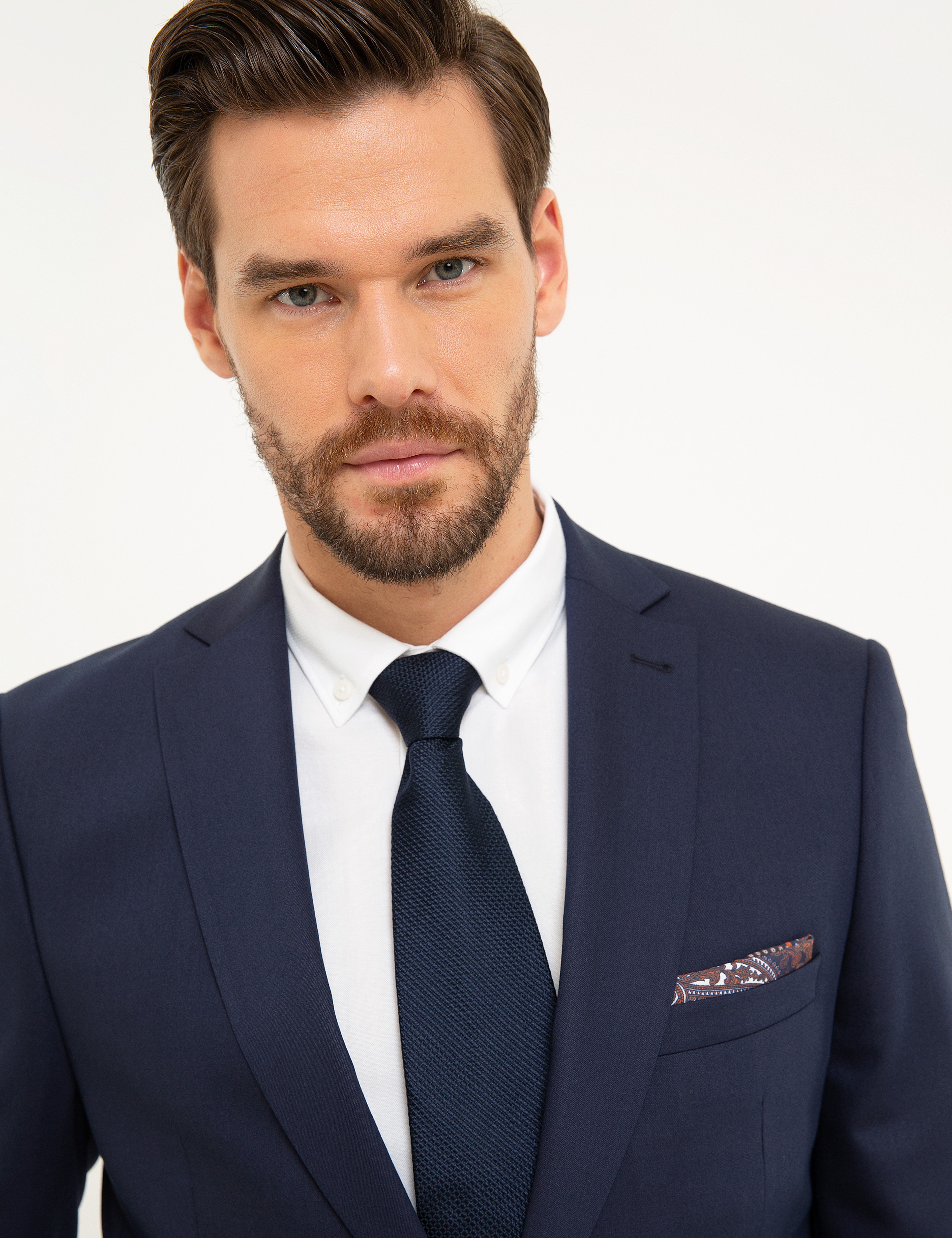 Lacivert Slim Fit Takım Elbise