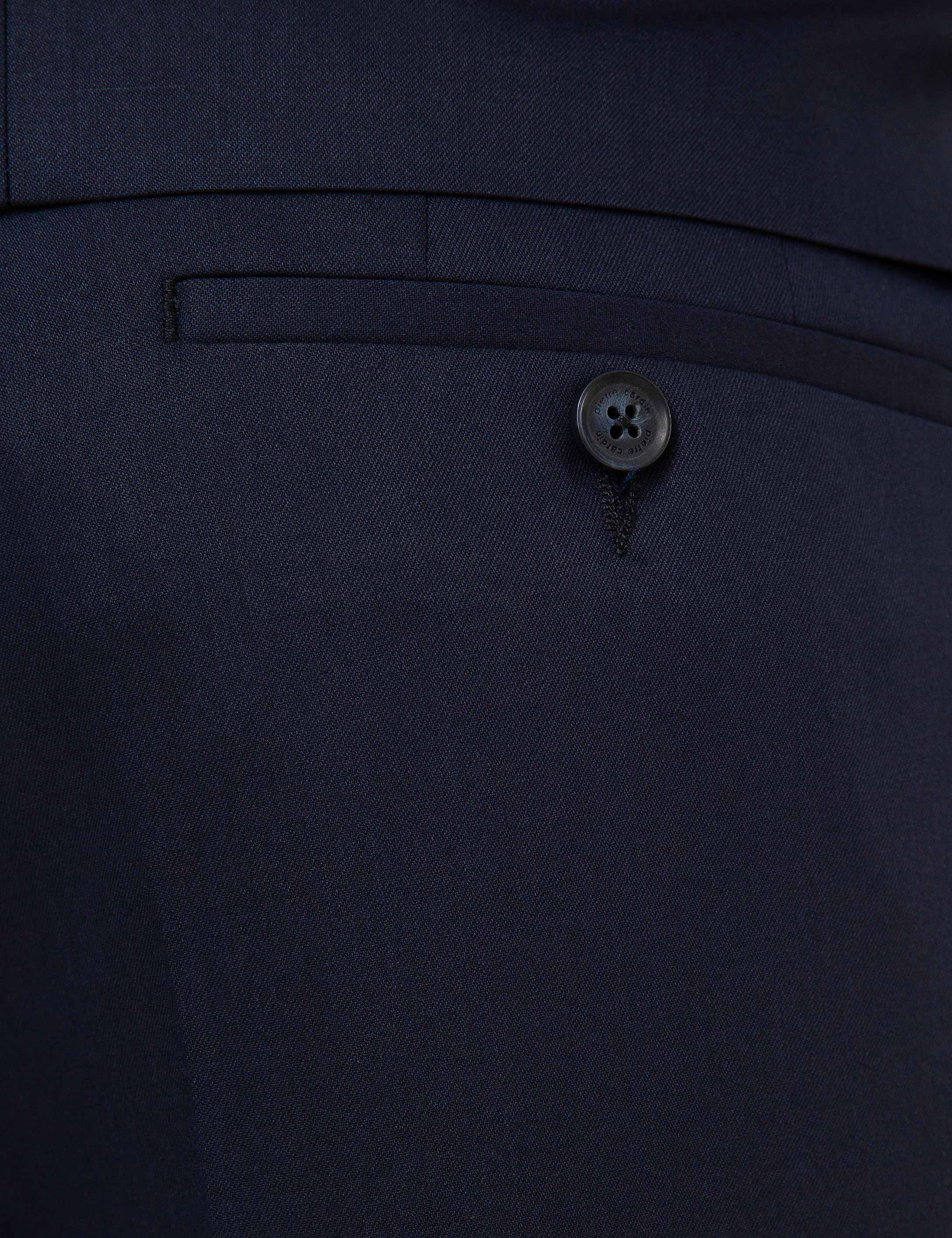 Lacivert Slim Fit Takım Elbise - Image 6