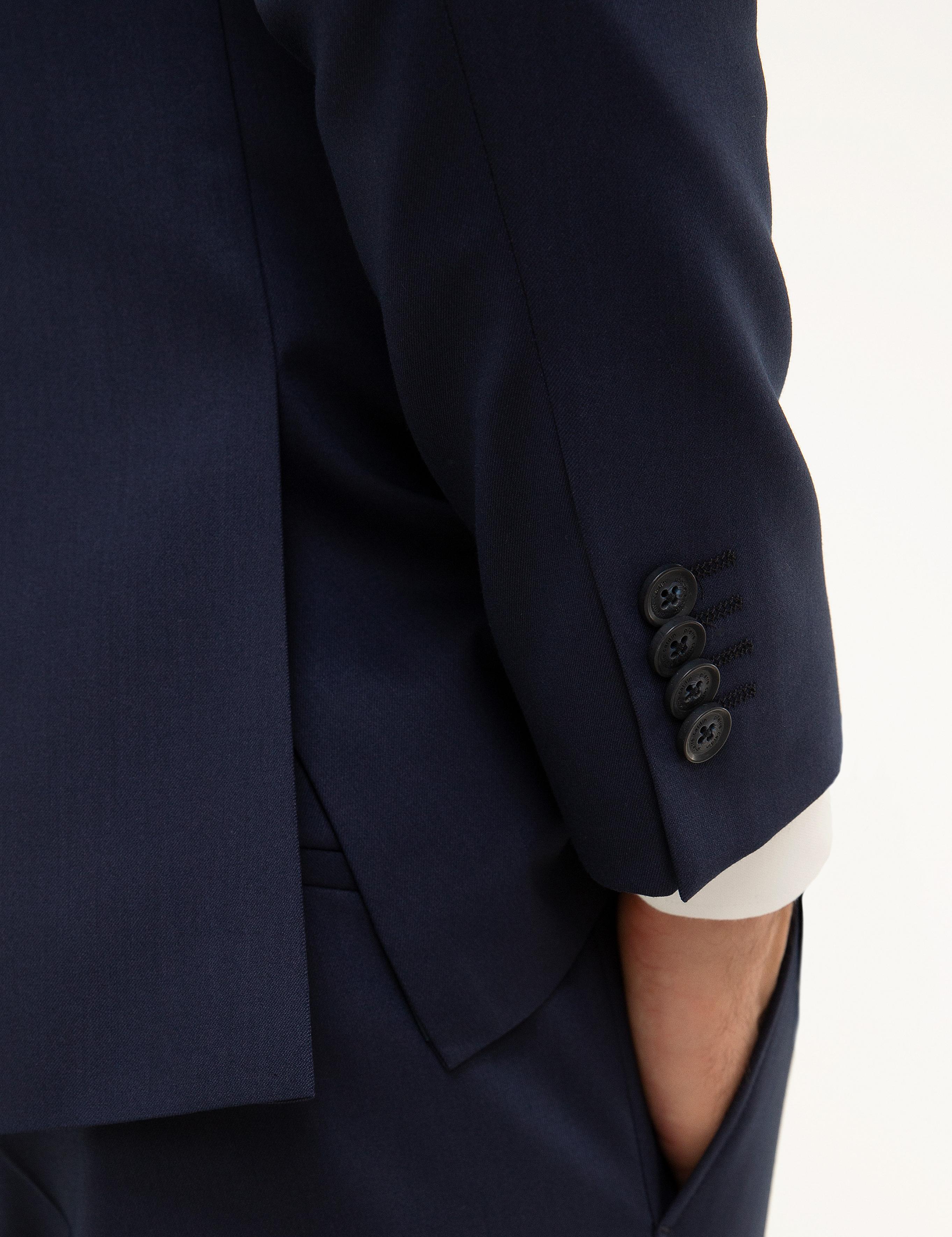 Lacivert Slim Fit Takım Elbise