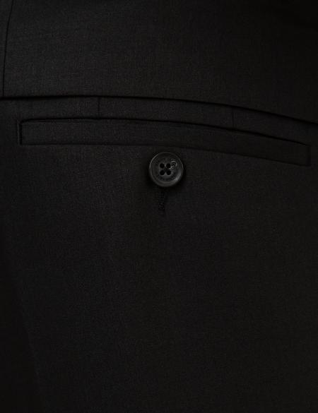 Siyah Slim Fit Takım Elbise - 50218724044