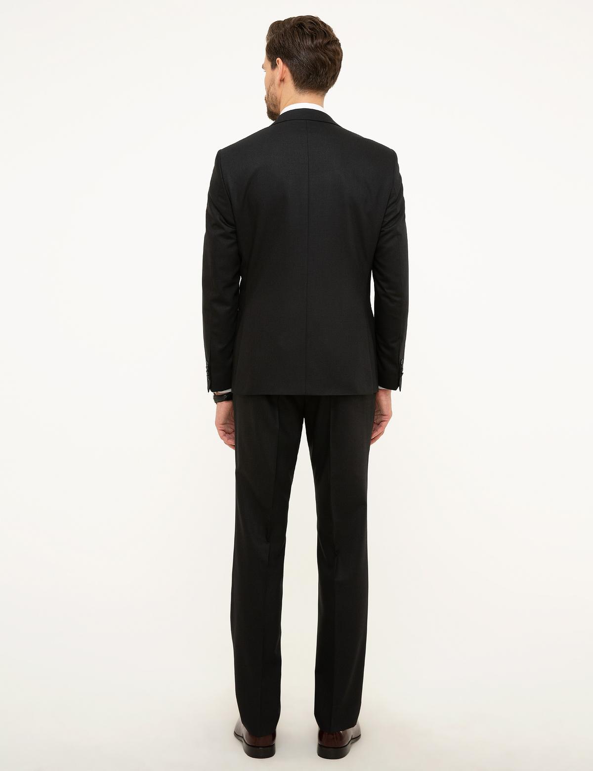 Siyah Slim Fit Takım Elbise - 50218724044