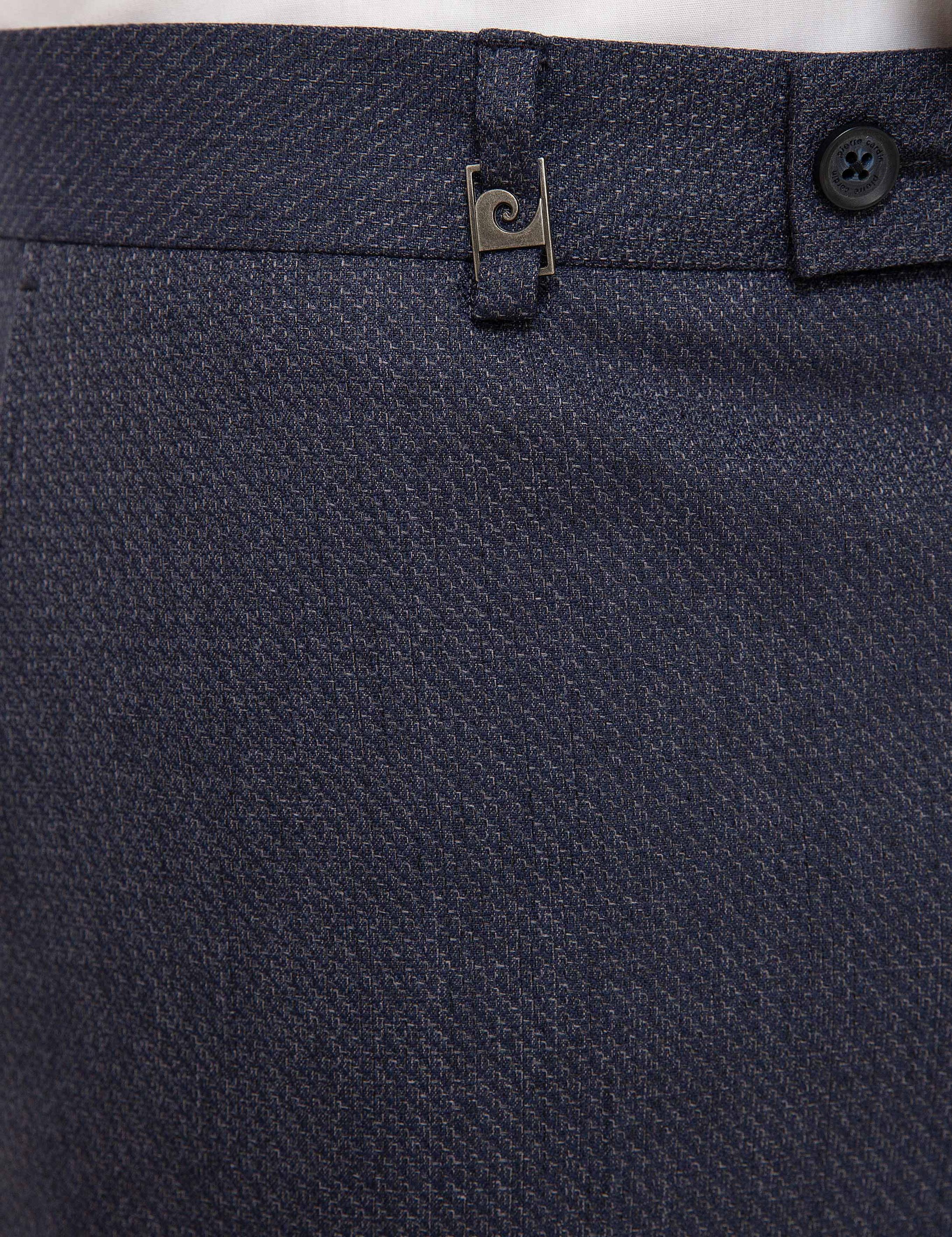 Lacivert Slim Fit Pantolon