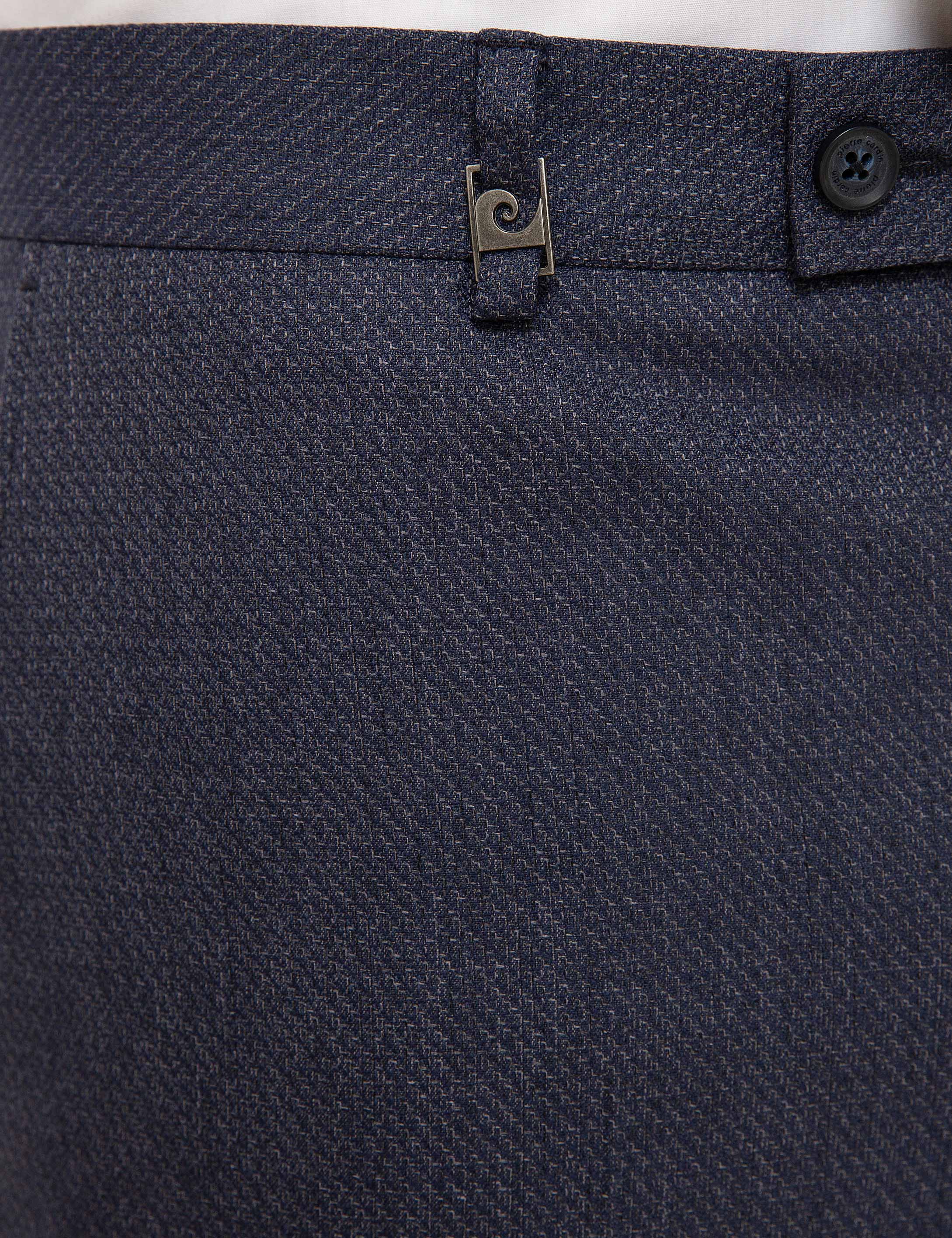 Lacivert Slim Fit Pantolon