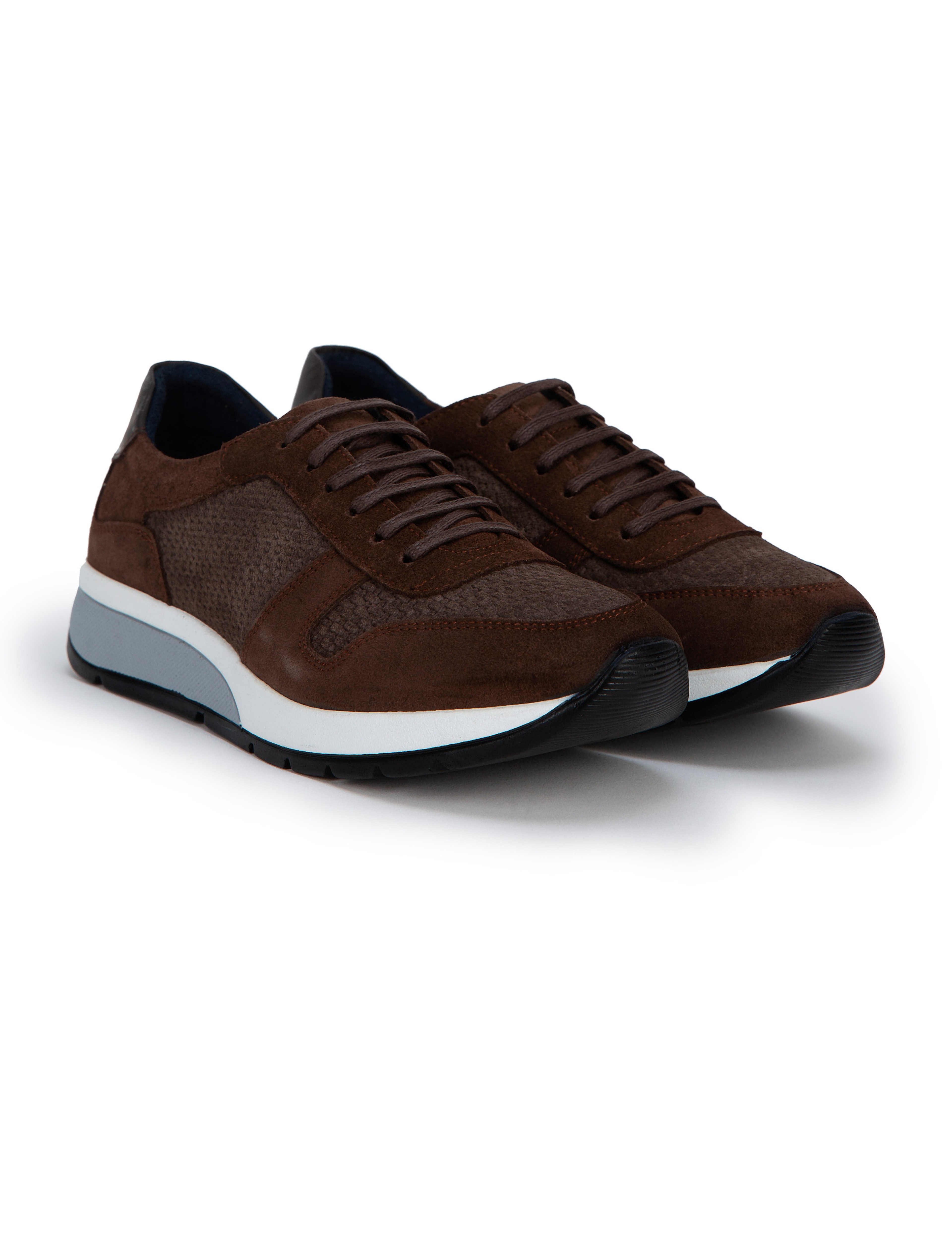 Kahverengi Sneakers Ayakkabı - Image 5