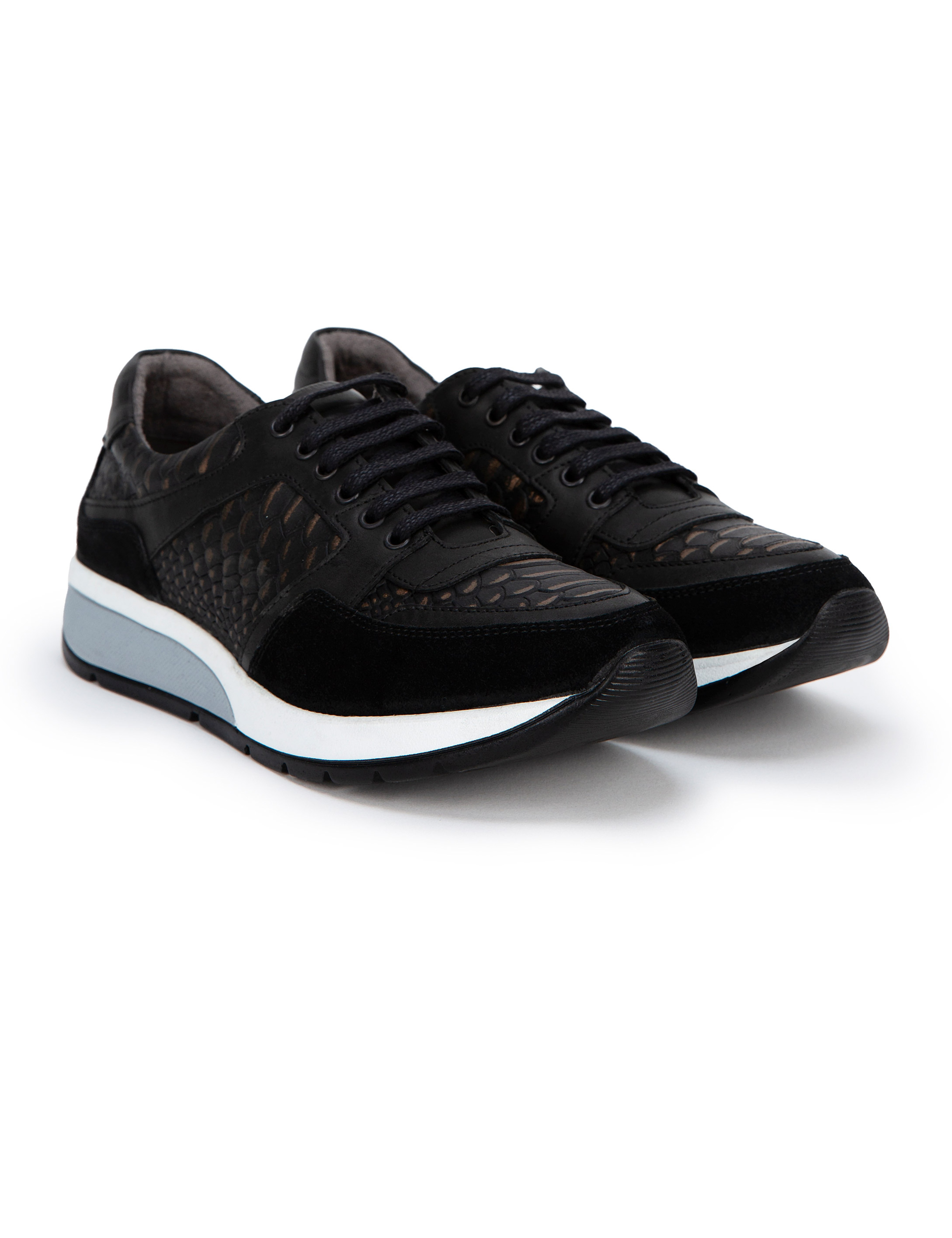 Siyah Sneakers Ayakkabı - Image 5