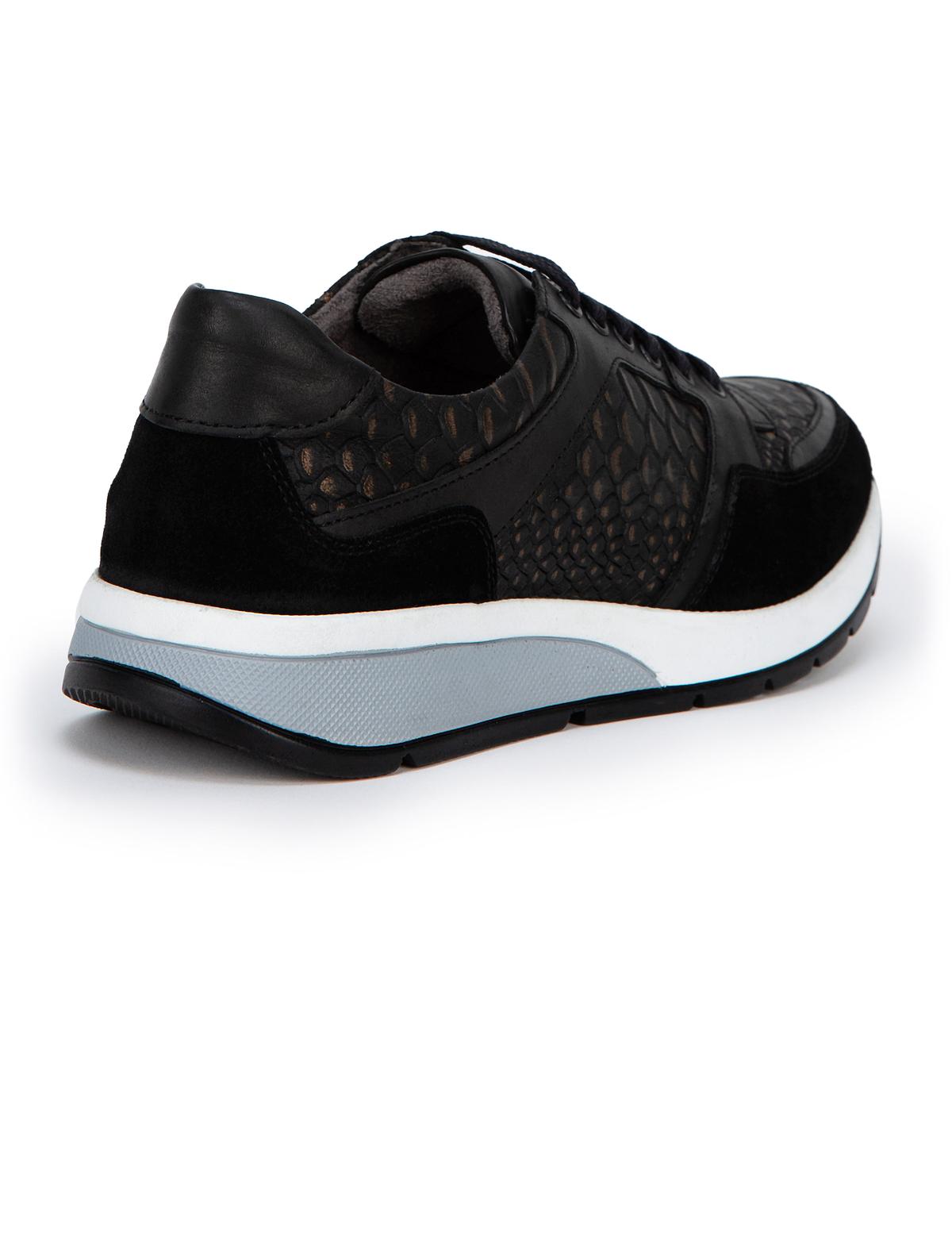 Siyah Sneakers Ayakkabı - 50219385007