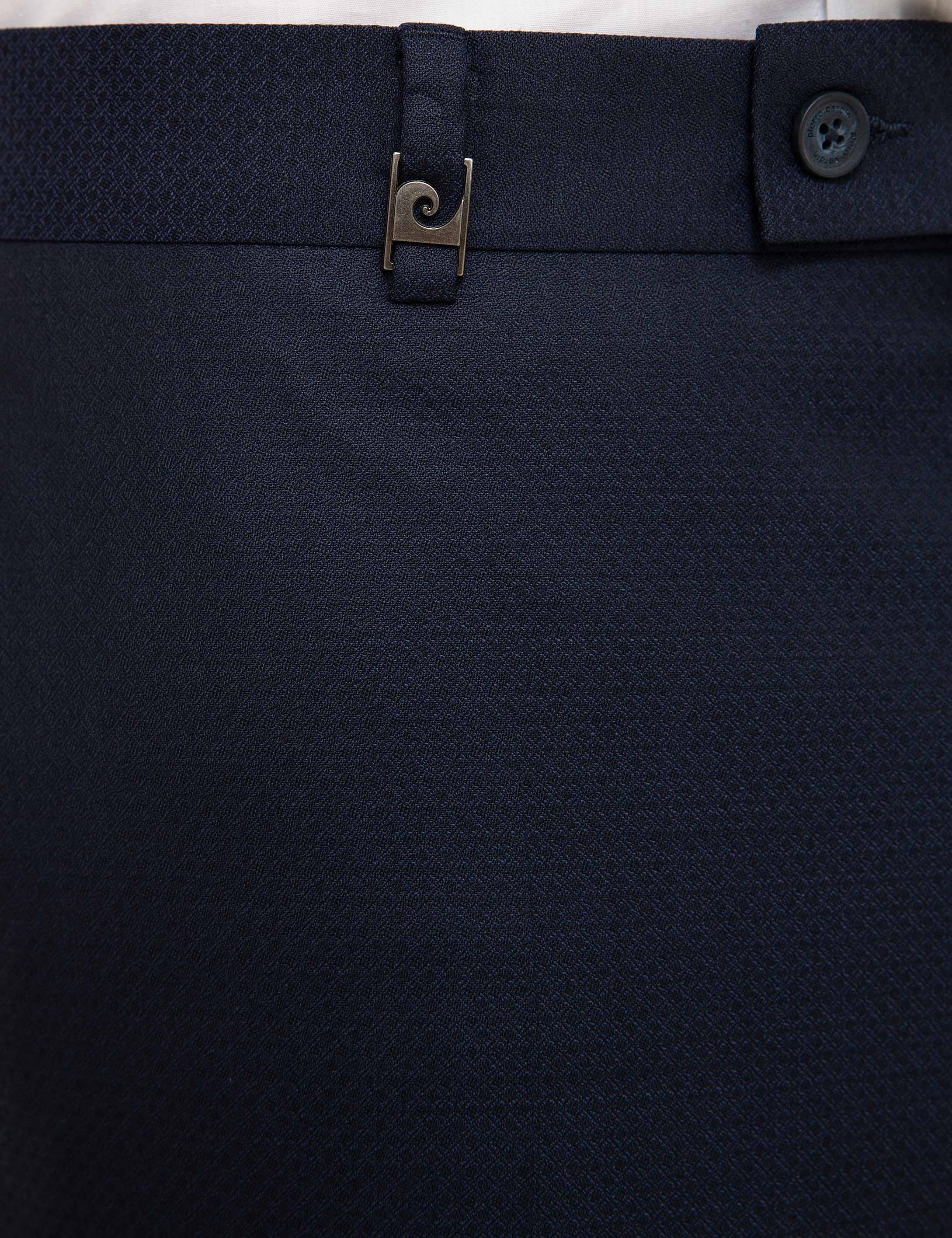 Lacivert Slim Fit Pantolon