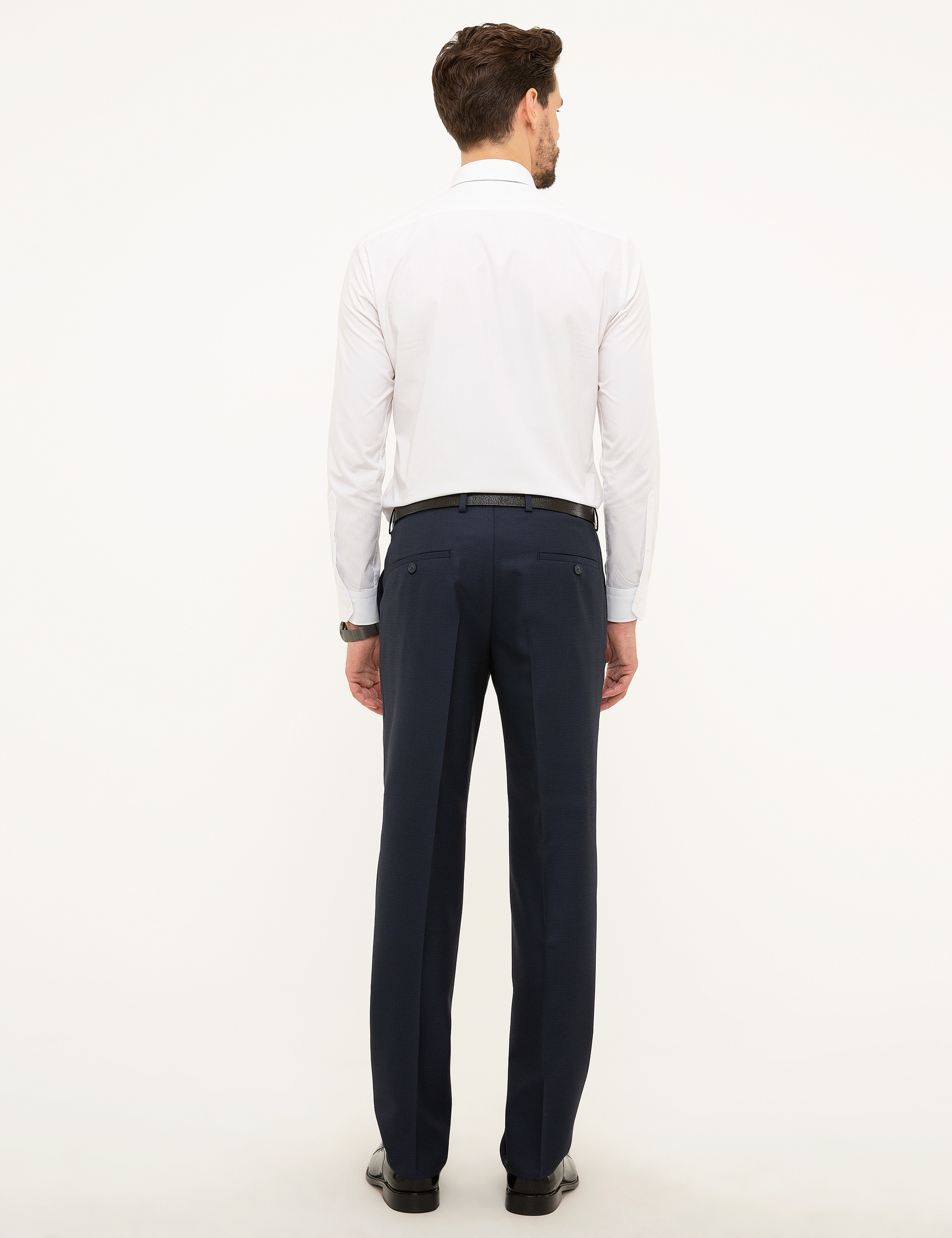 Lacivert Slim Fit Pantolon - Image 3