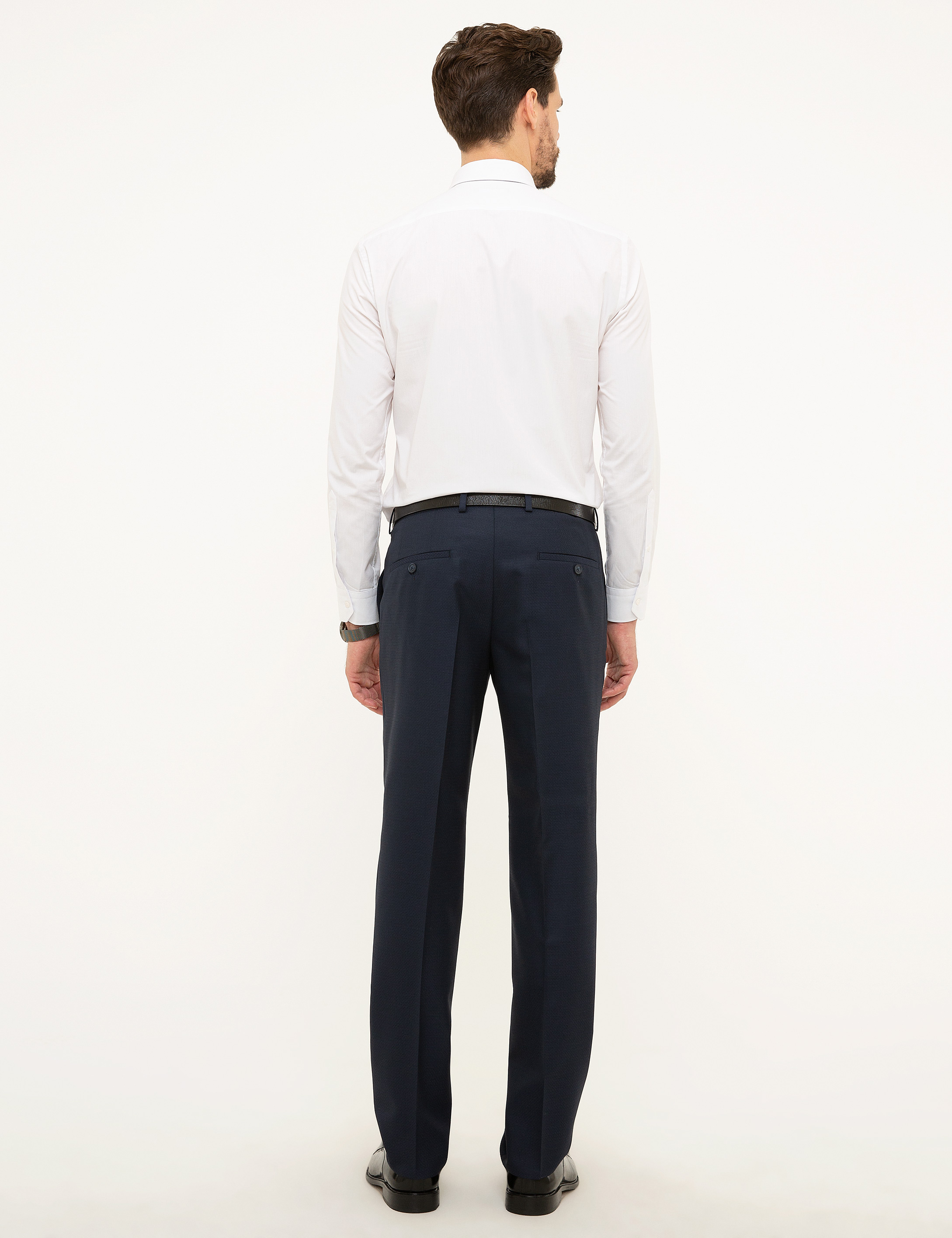 Lacivert Slim Fit Pantolon