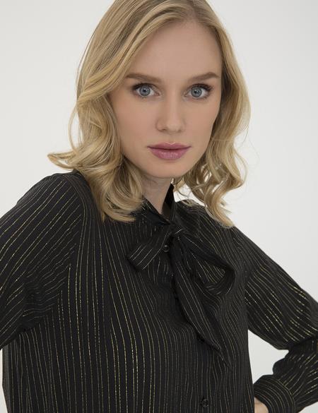 Siyah Regular Fit Uzun Kollu Gömlek - 50216682013