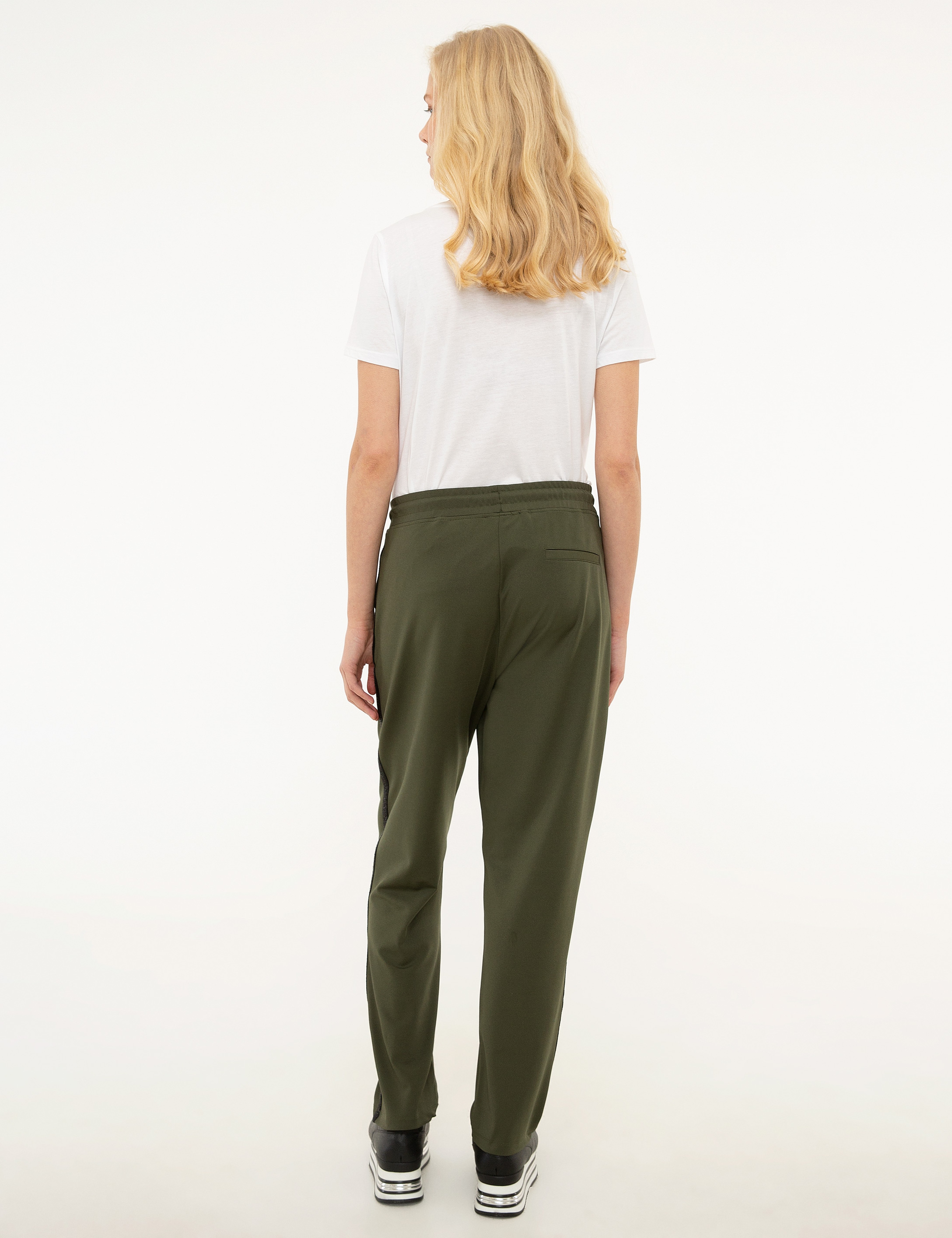 Haki Slim Fit Eşofman Altı
