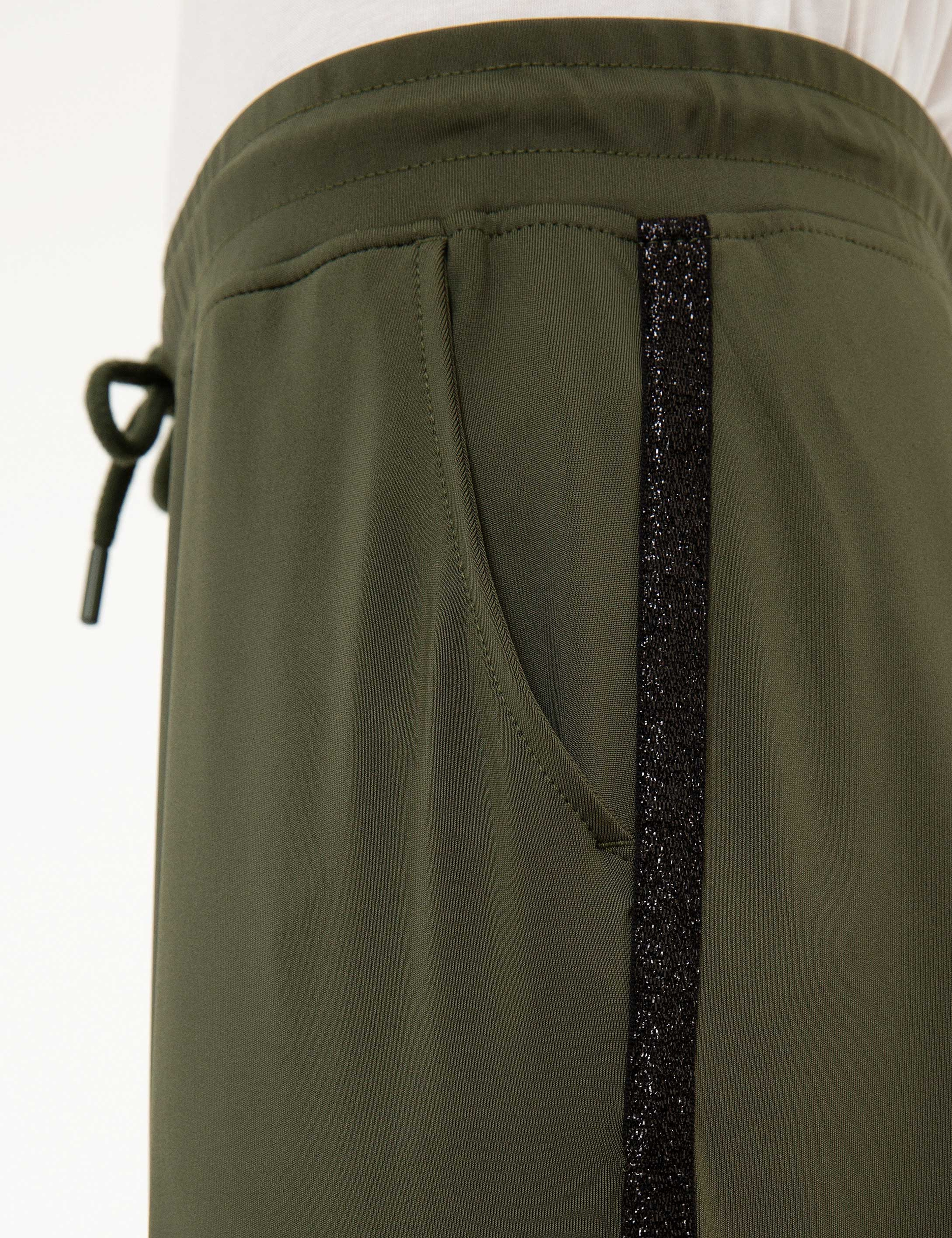 Haki Slim Fit Eşofman Altı - Image 4