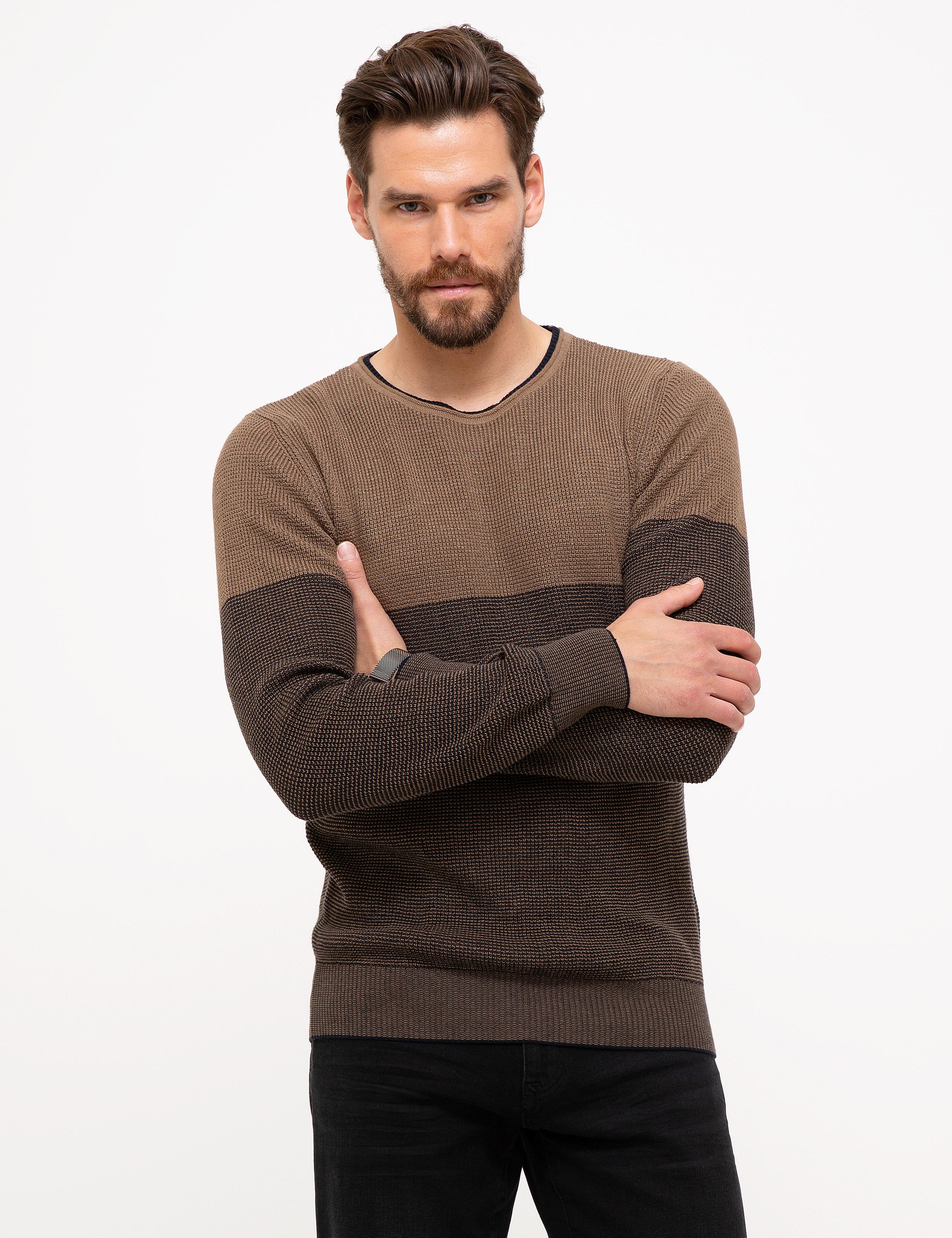 Lacivert Triko Kazak