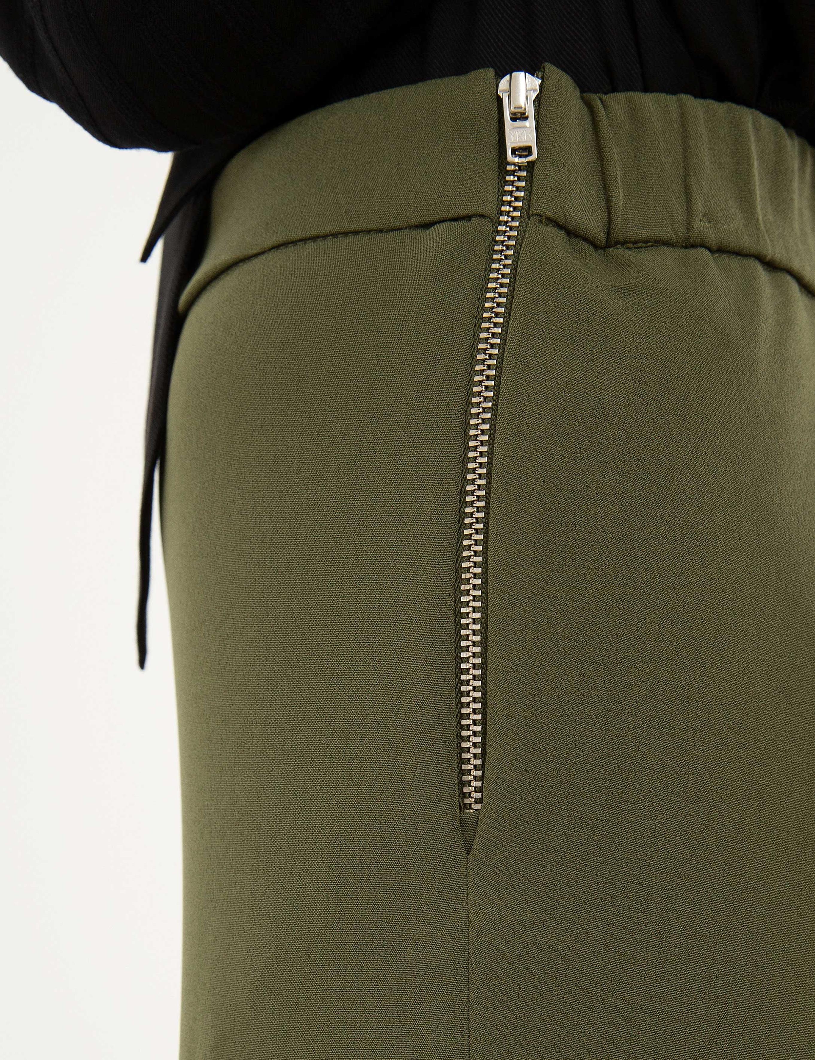 Haki Slim Fit Kumaş Pantolon