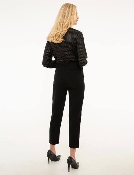 Siyah Slim Fit Kumaş Pantolon - 50217620001