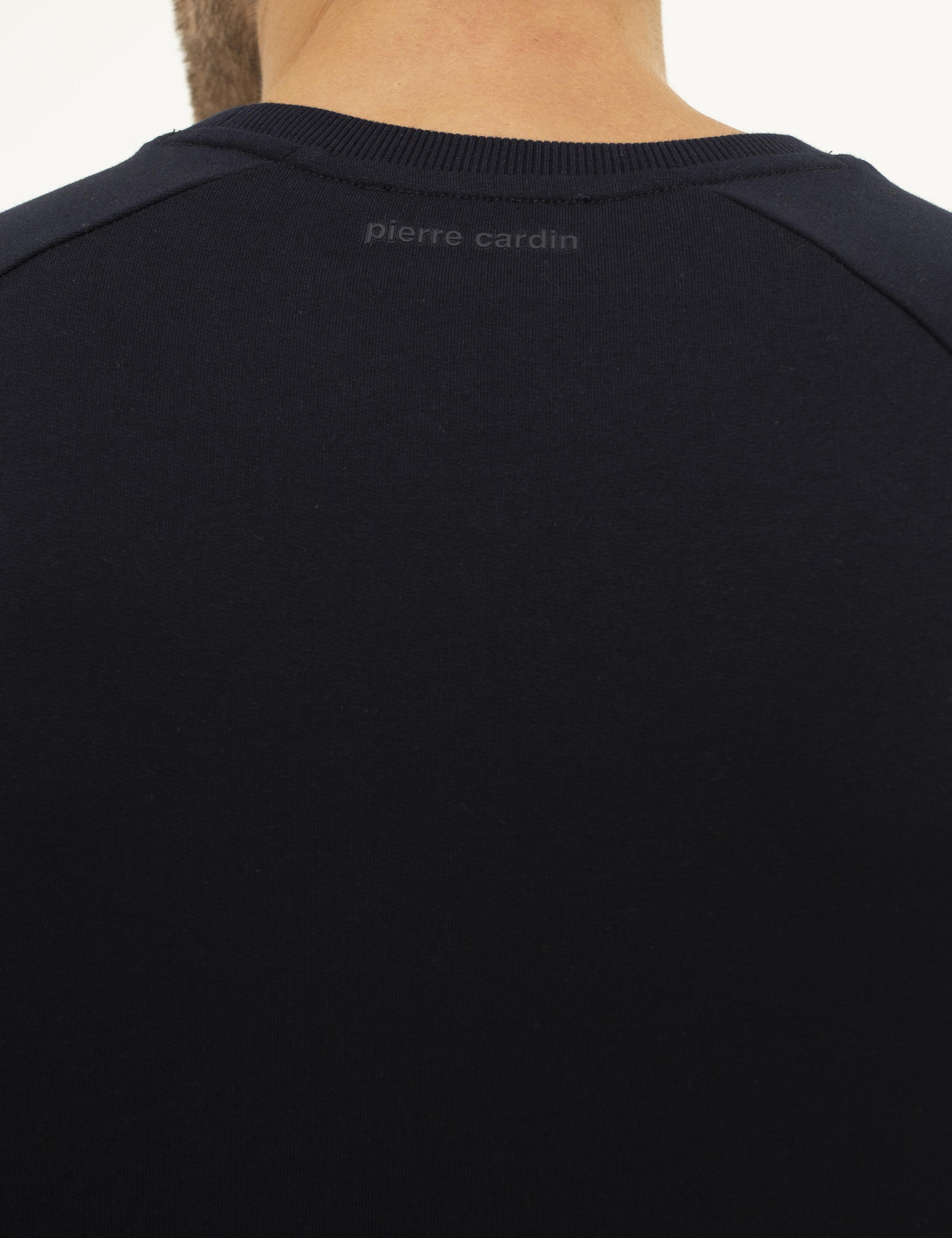 Lacivert Standart Fit Sweatshirt