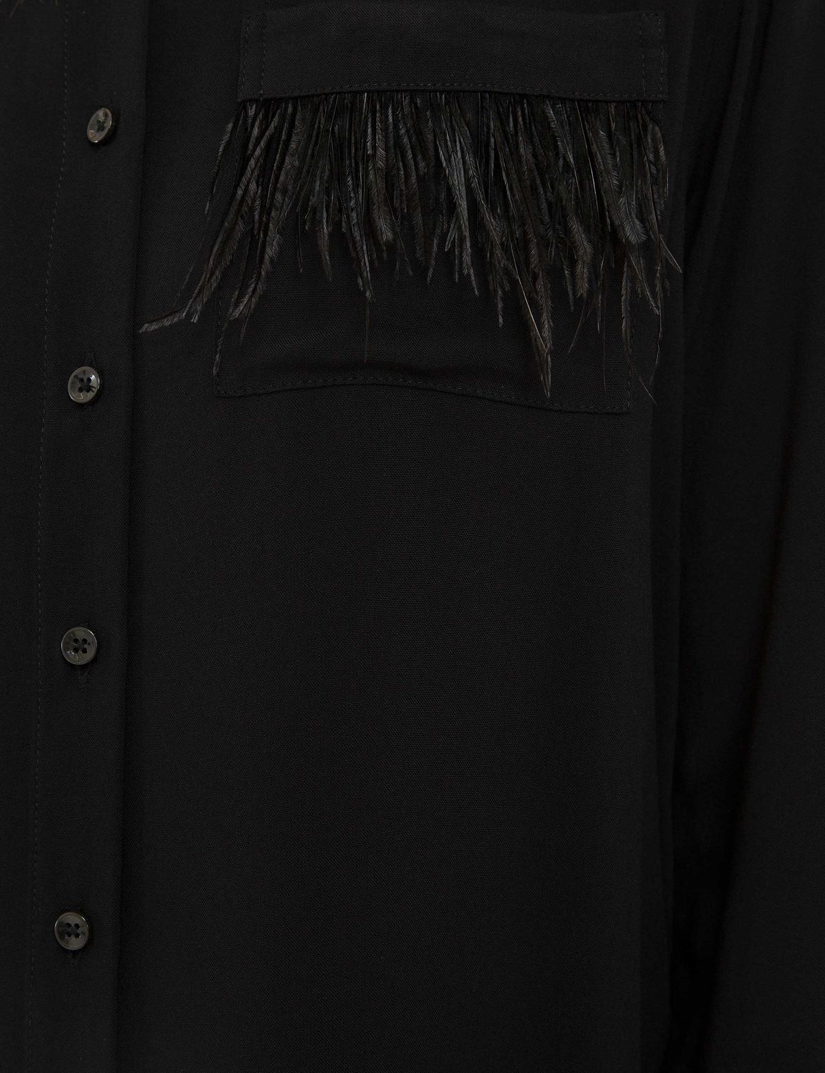 Siyah Comfort Fit Uzun Kollu Gömlek - 50216672006