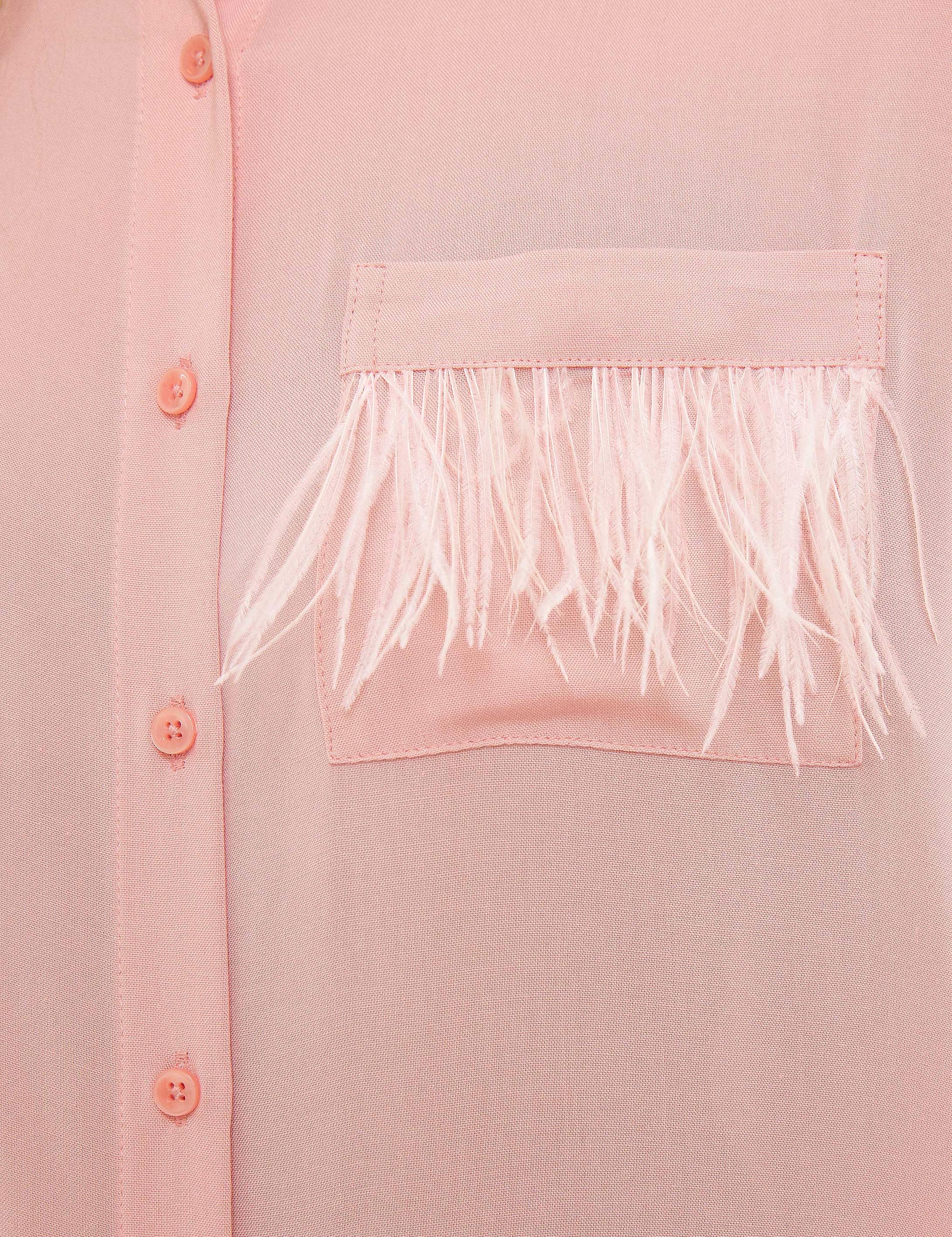 Pudra Comfort Fit Uzun Kollu Gömlek