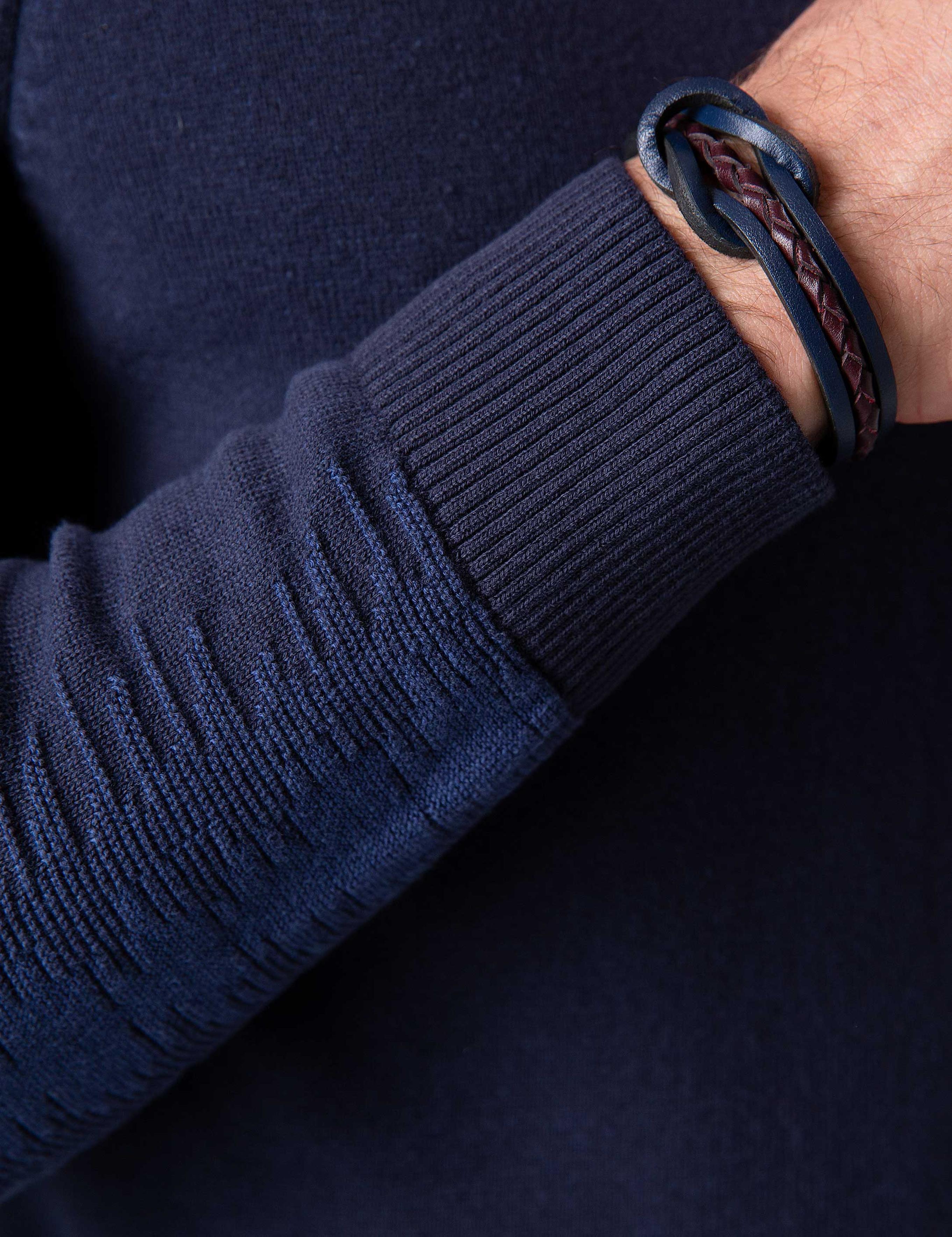 Lacivert Triko Kazak